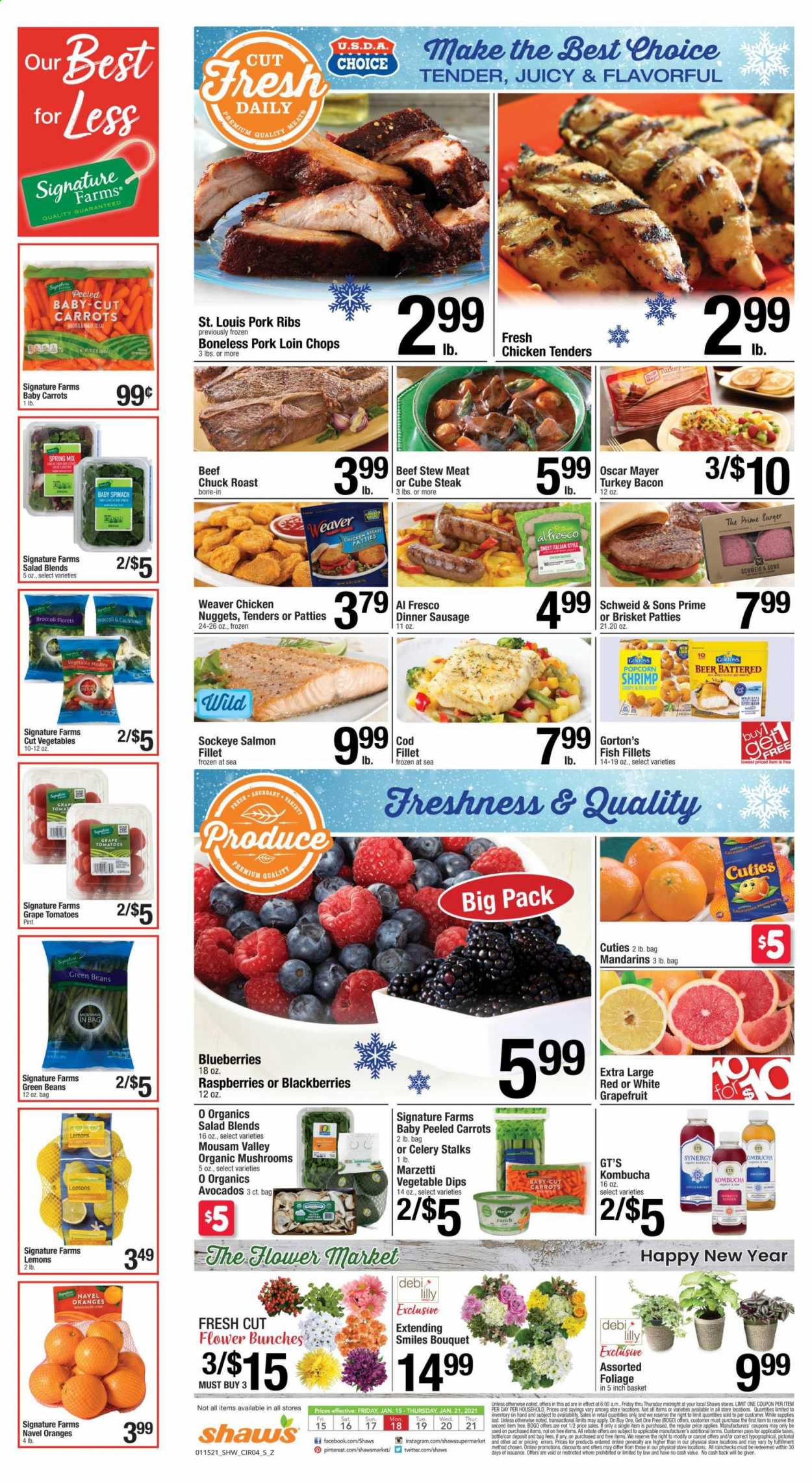 Shaw’s ad - 01/15/2021 - 01/21/2021. Page 4