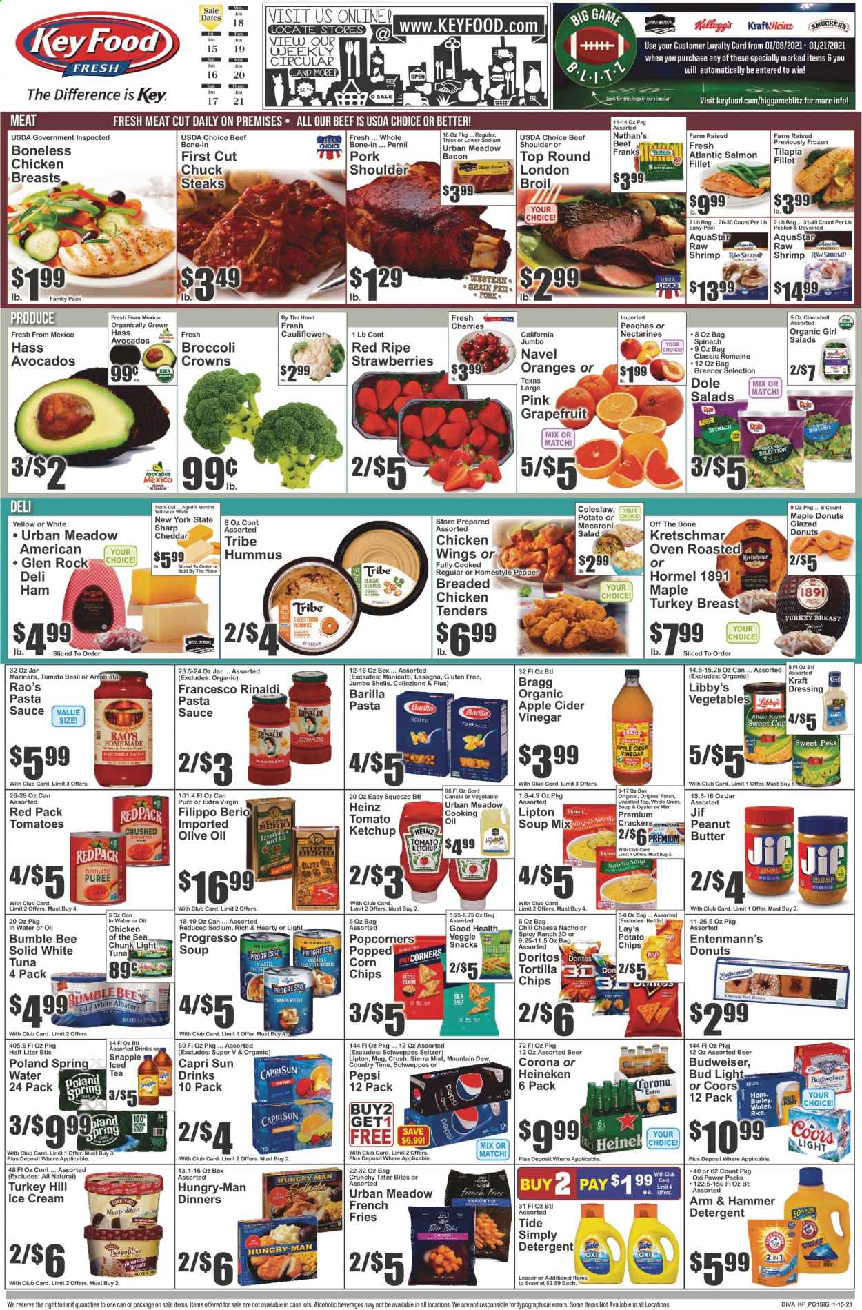 Key Food ad - 01/15/2021 - 01/21/2021. Page 1