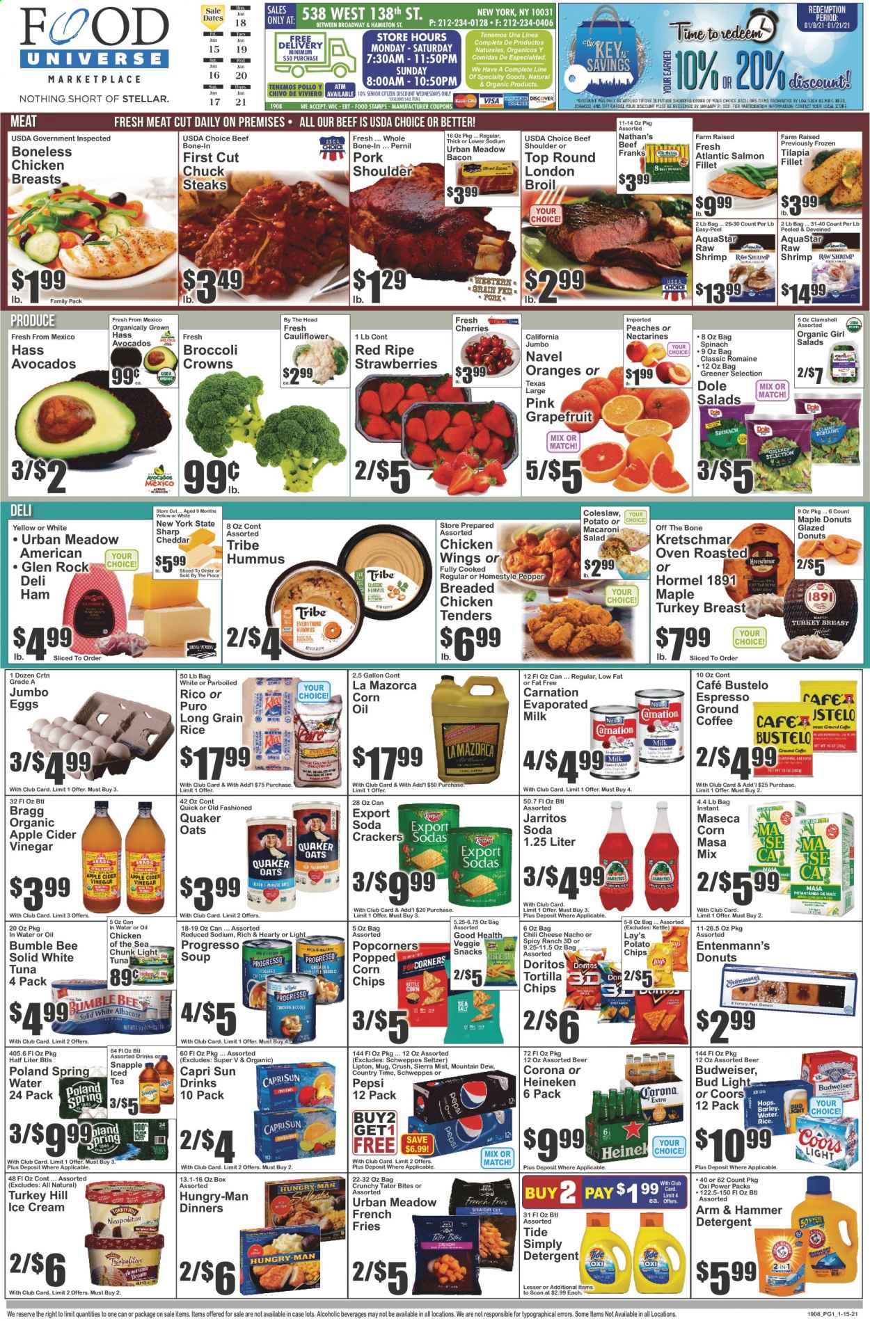 Key Food ad - 01/15/2021 - 01/21/2021. Page 1