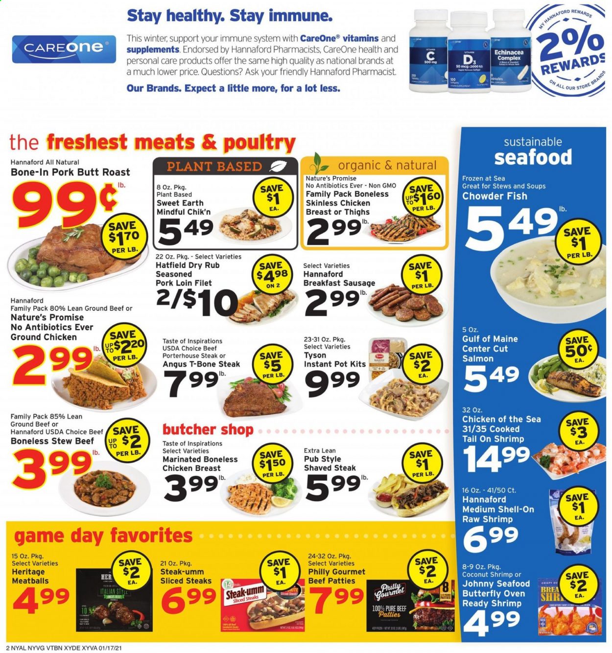 Hannaford ad - 01/17/2021 - 01/23/2021. Page 2