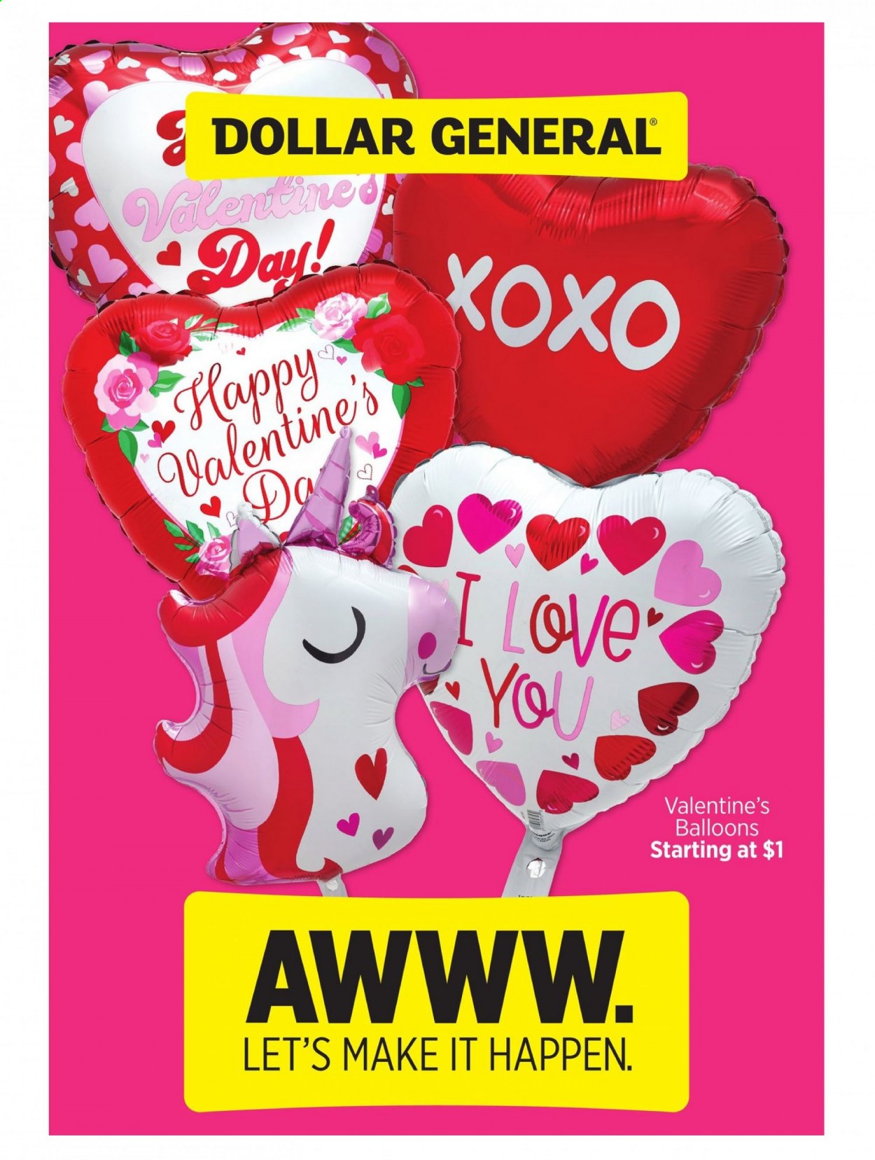 Dollar General ad - 01/14/2021 - 02/14/2021. Page 1