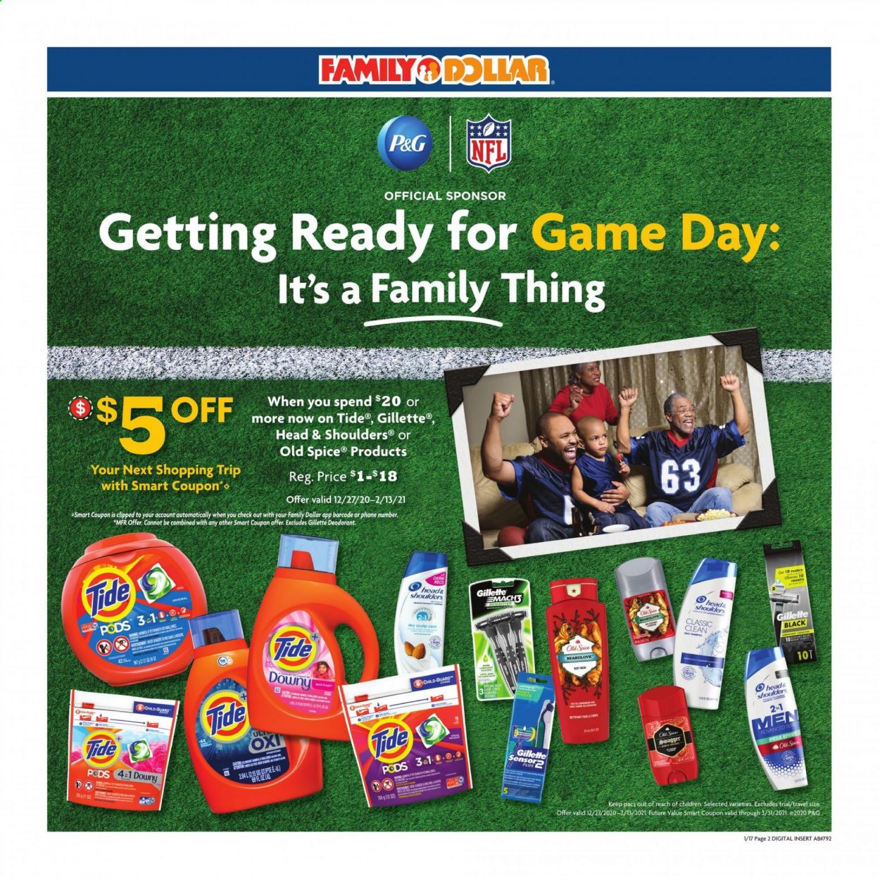 Family Dollar ad - 01/17/2021 - 01/23/2021. Page 2