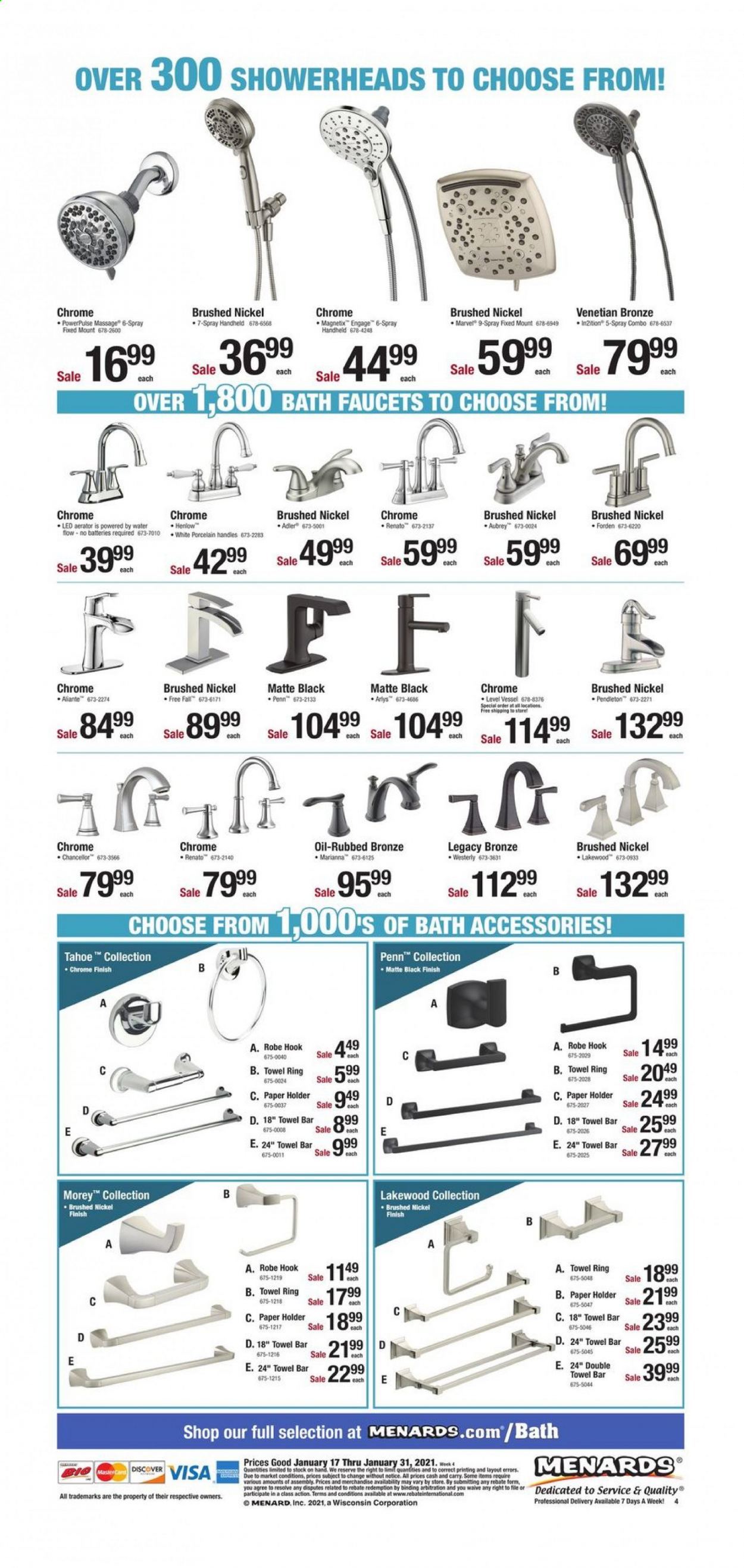 Menards ad - 01/17/2021 - 01/31/2021. Page 4