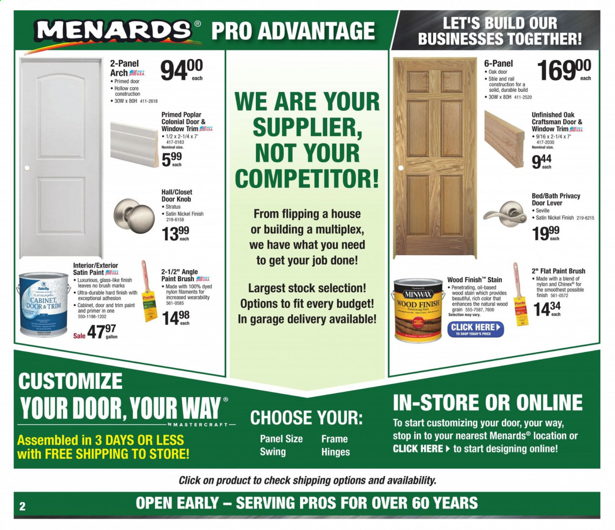 Menards ad - 01/17/2021 - 01/31/2021. Page 3