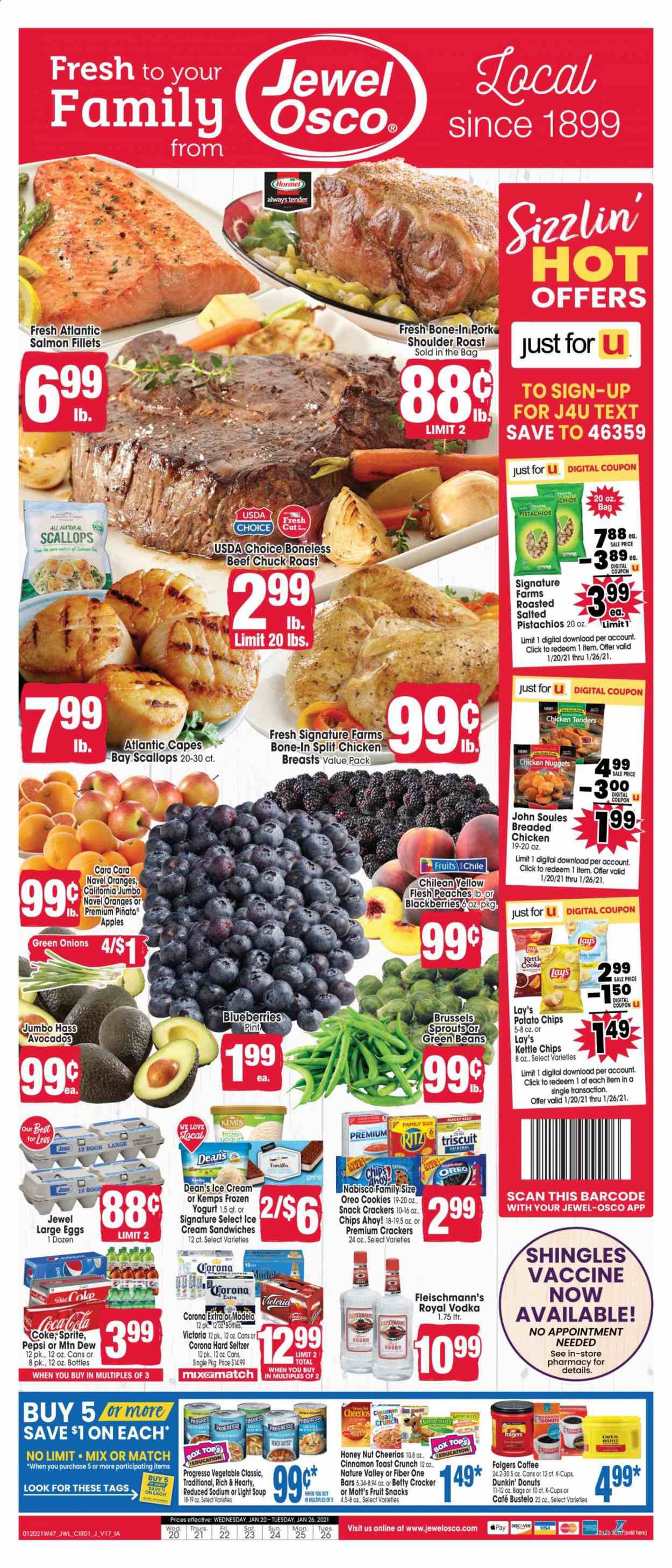 Jewel Osco ad - 01/20/2021 - 01/26/2021. Page 1