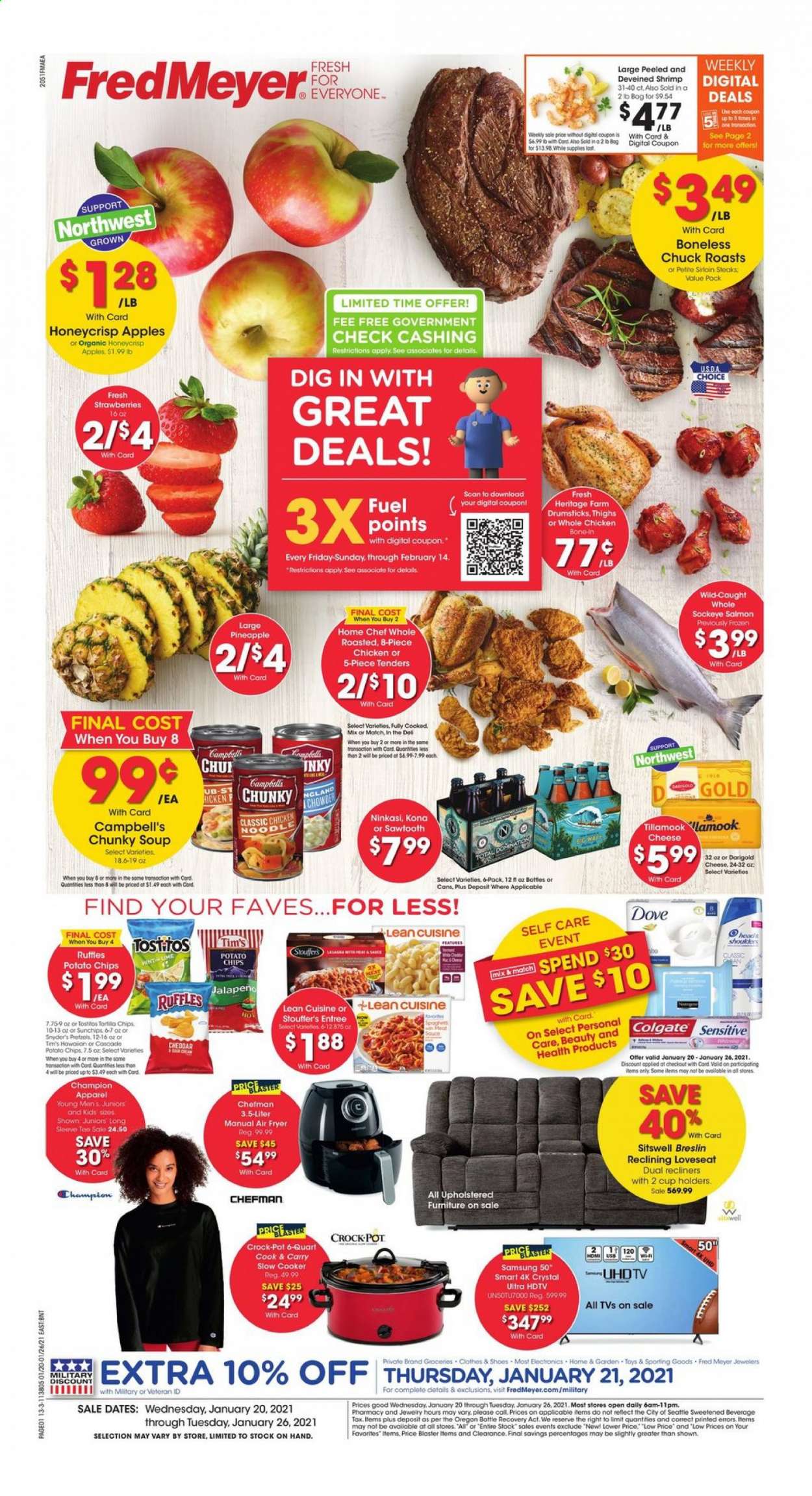 Fred Meyer ad - 01/20/2021 - 01/26/2021. Page 1