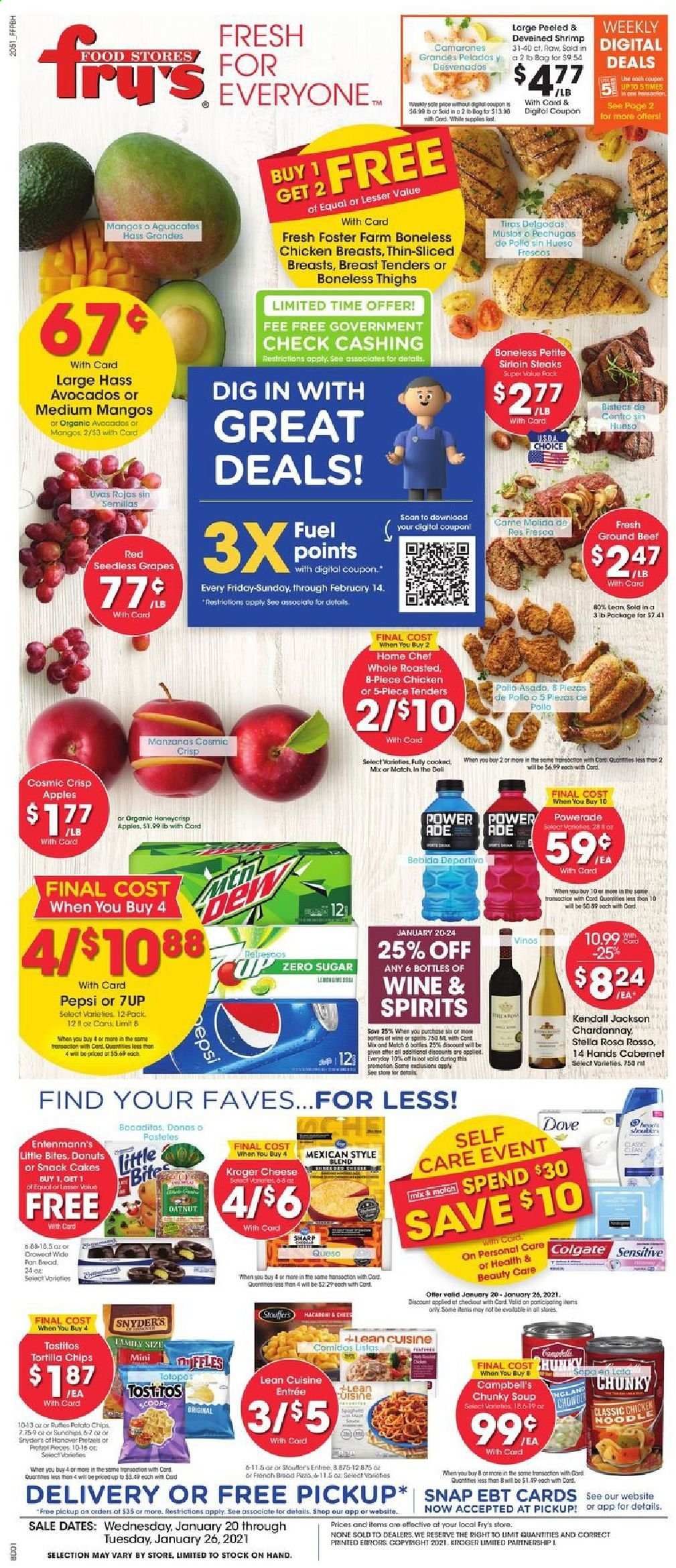 Fry’s ad - 01/20/2021 - 01/26/2021. Page 1