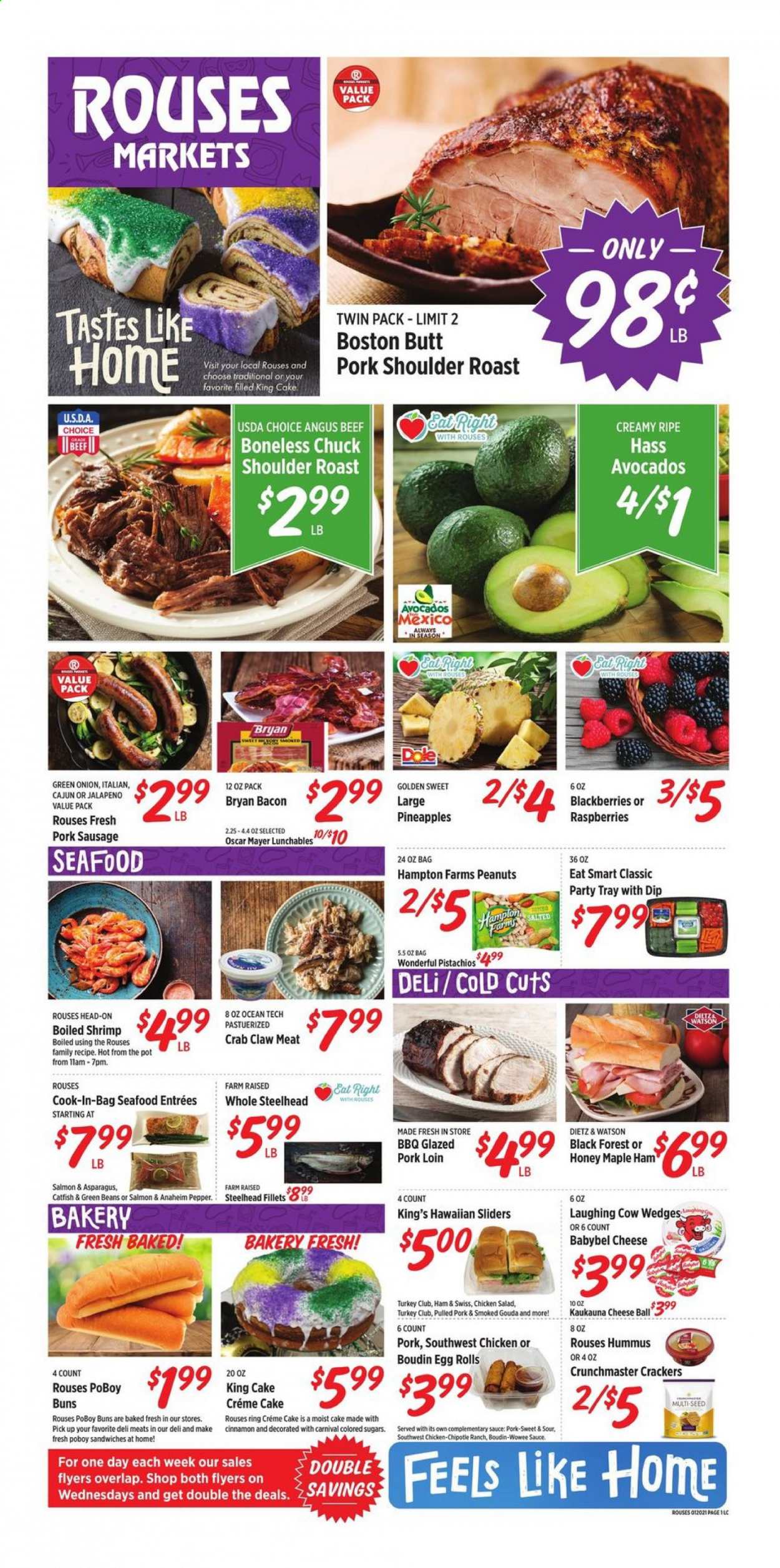 Rouses Markets ad - 01/20/2021 - 01/27/2021. Page 1