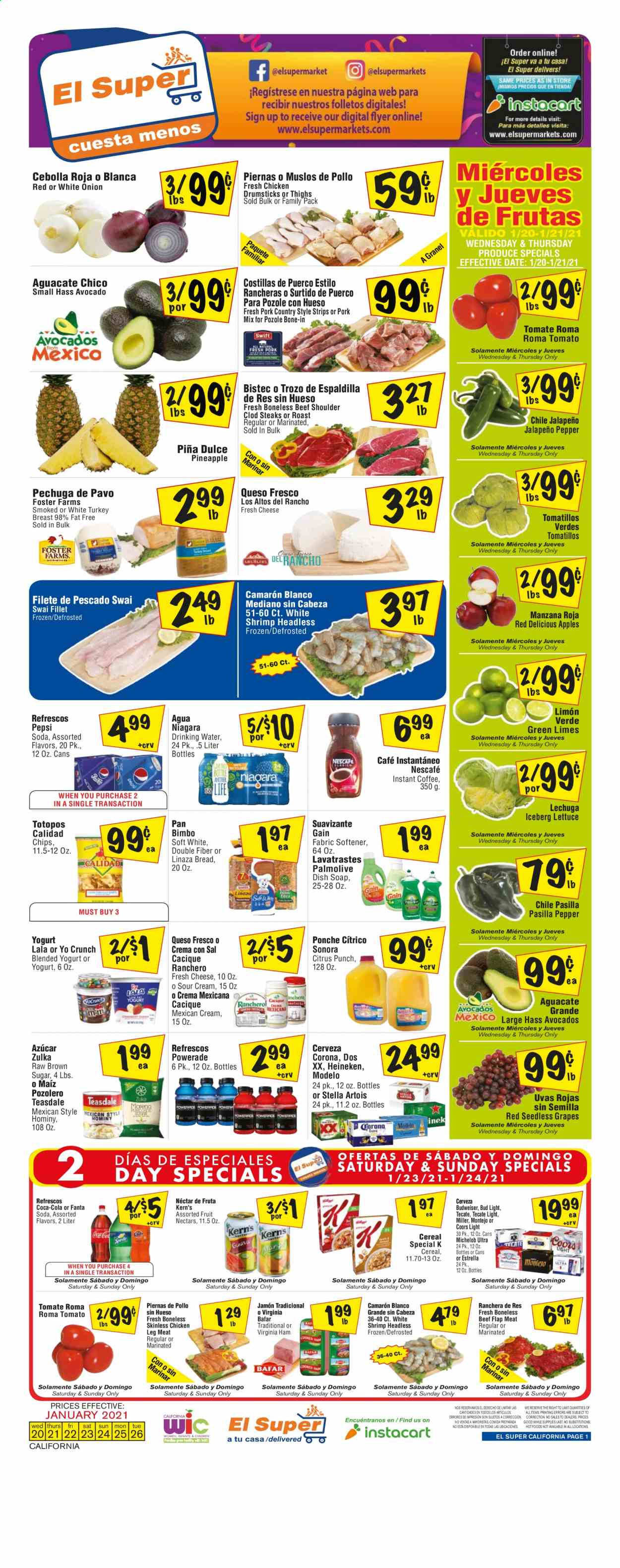El Super ad - 01/20/2021 - 01/26/2021. Page 1