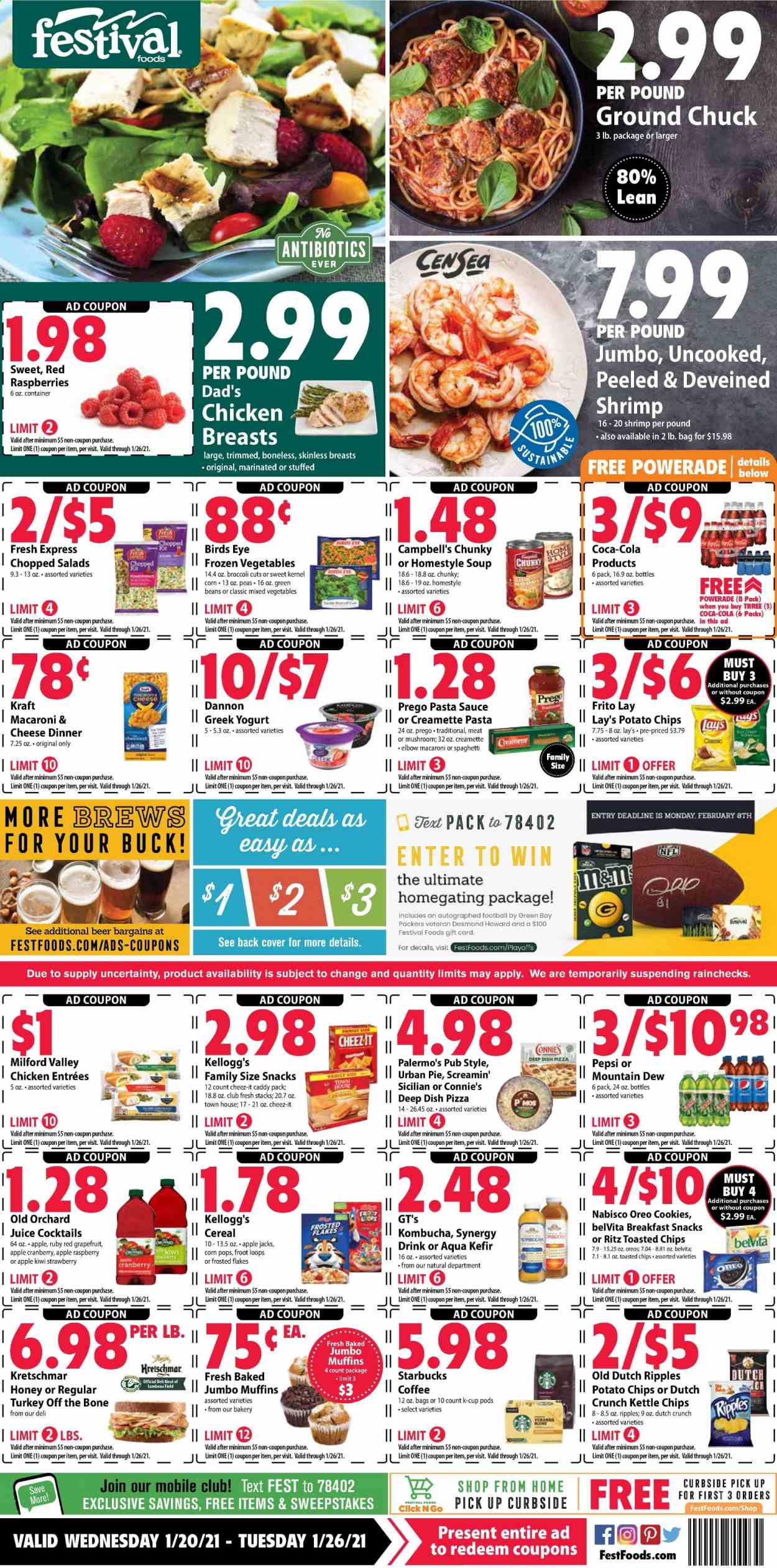 Festival Foods ad - 01/20/2021 - 01/26/2021. Page 1