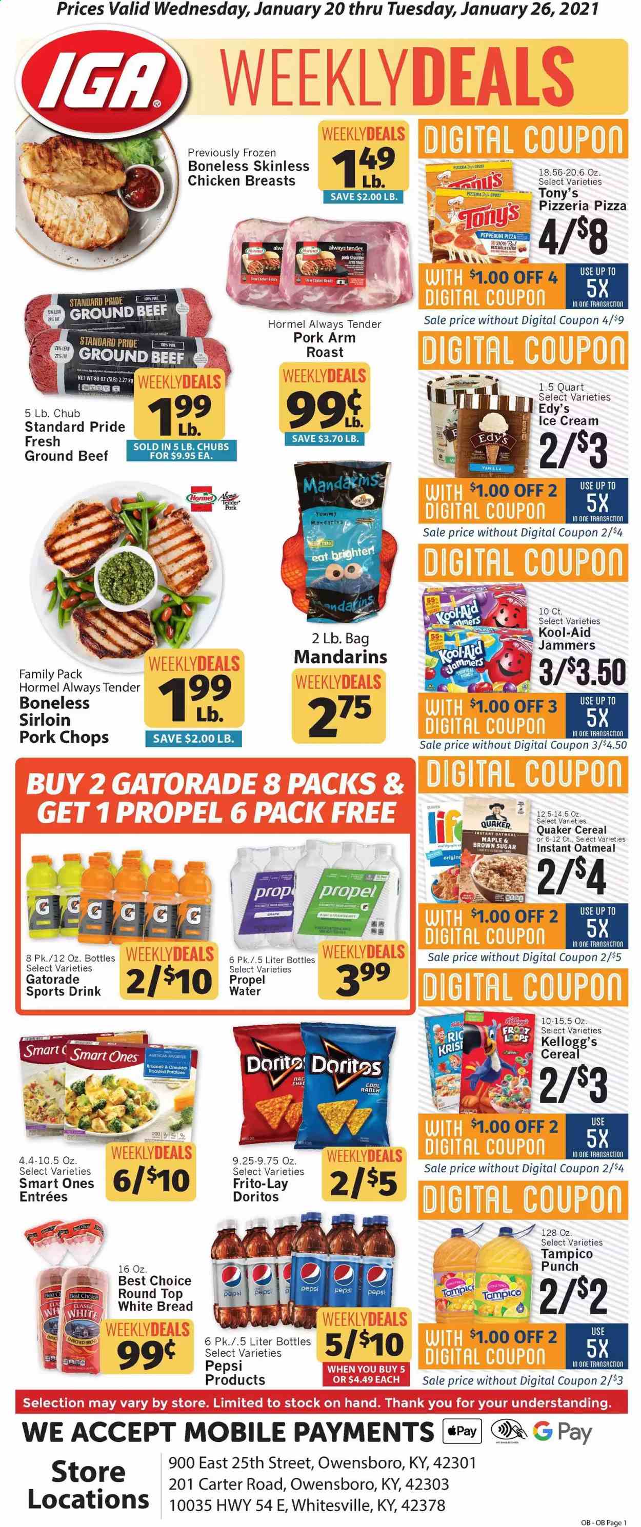 IGA ad - 01/20/2021 - 01/26/2021. Page 1
