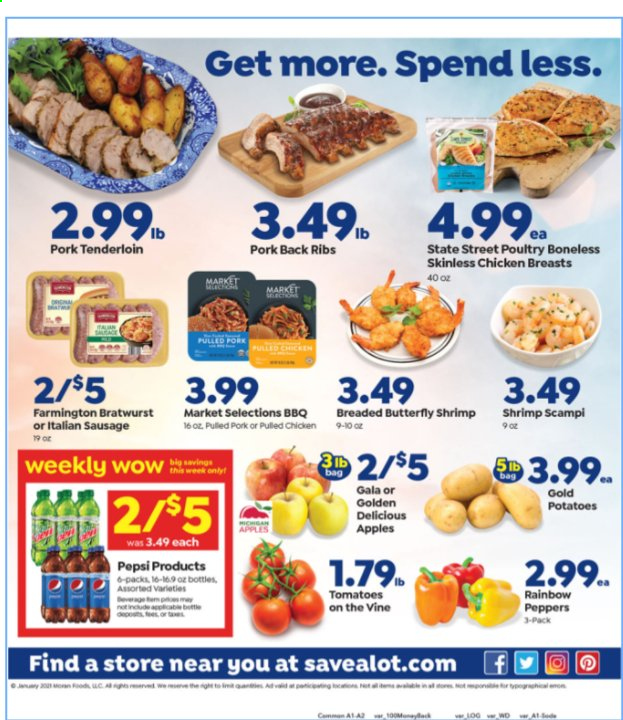 Save a Lot ad - 01/20/2021 - 01/26/2021. Page 4