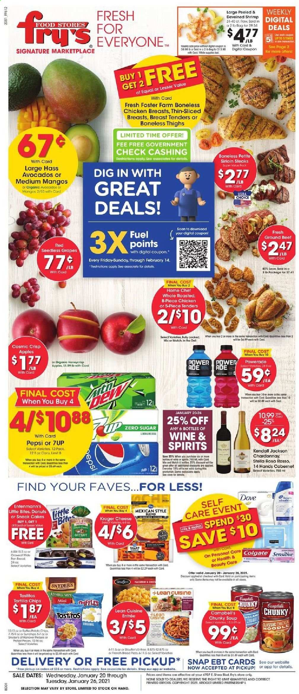 Fry’s ad - 01/20/2021 - 01/26/2021. Page 1