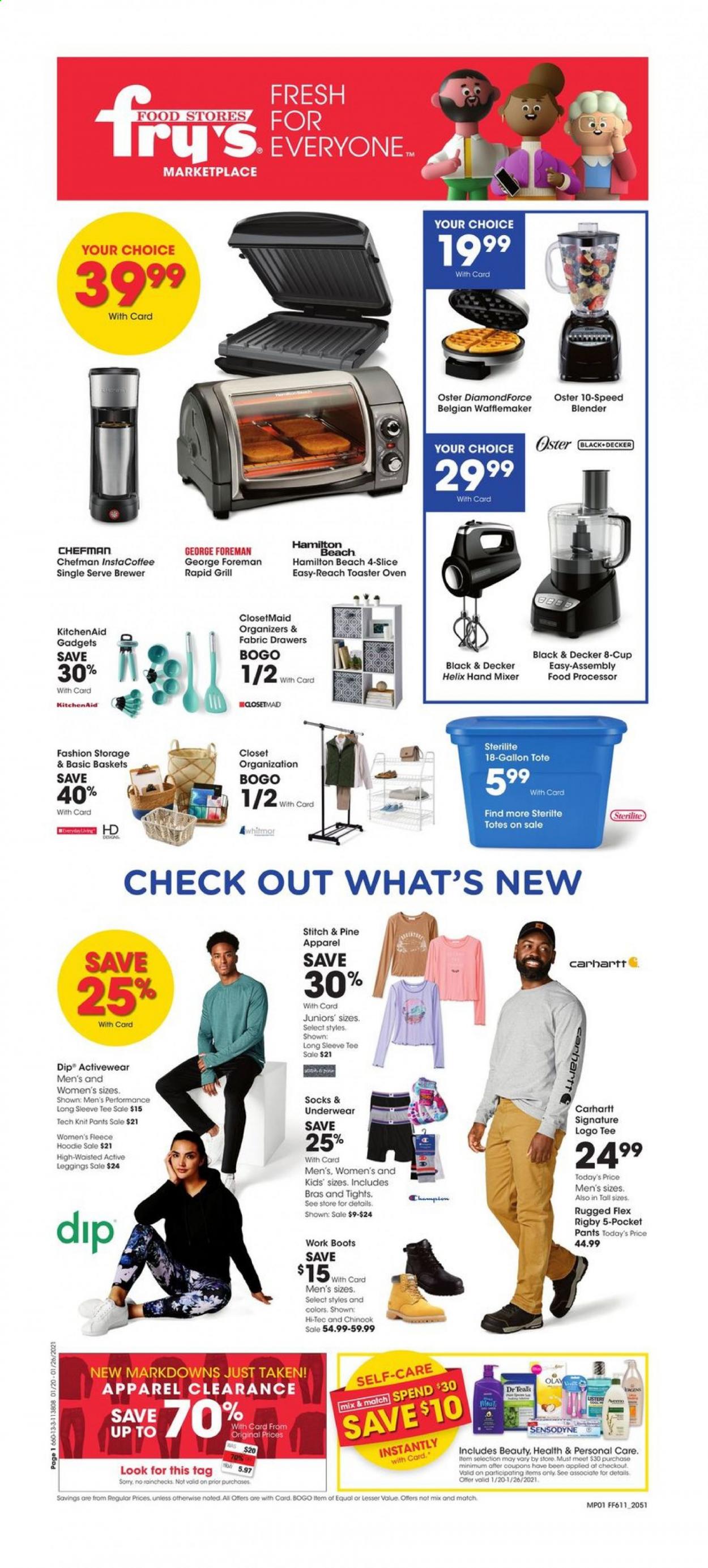 Fry’s ad - 01/20/2021 - 01/26/2021. Page 1