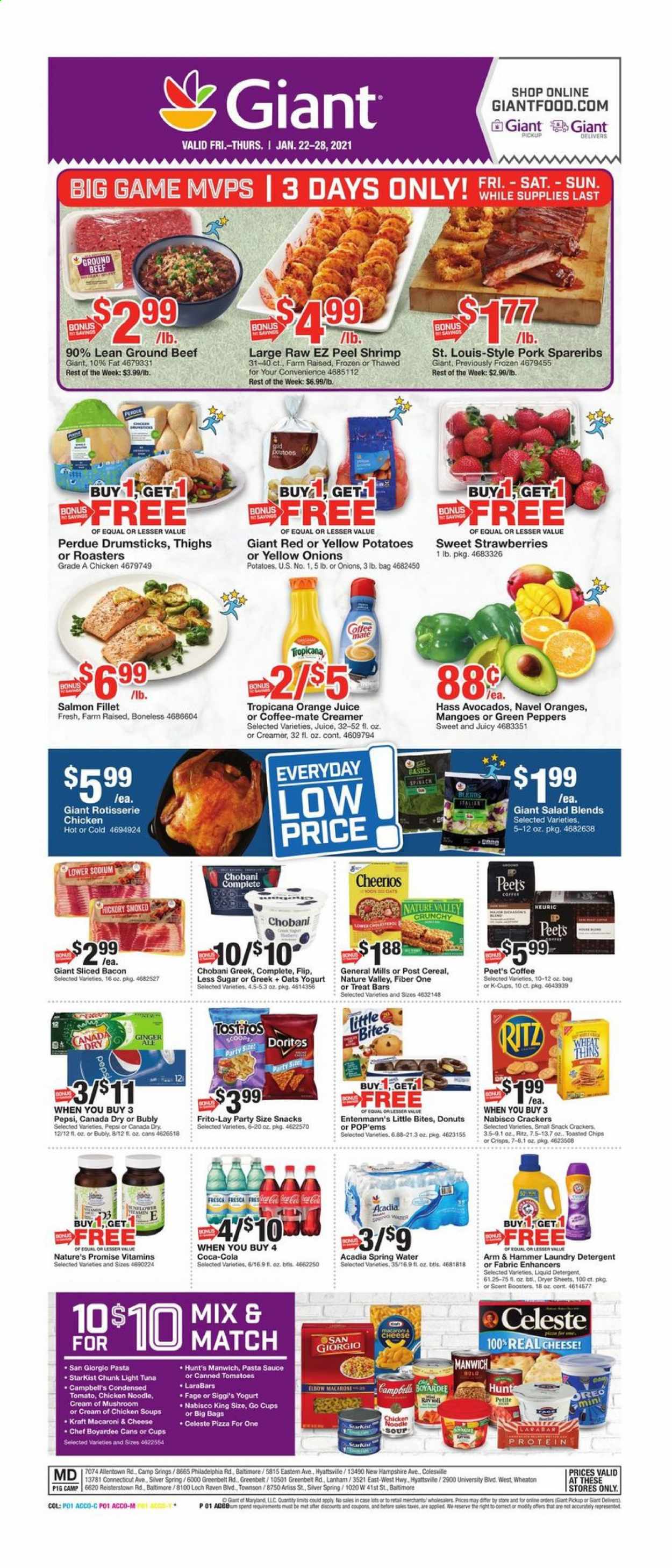 Giant Food ad - 01/22/2021 - 01/28/2021. Page 1