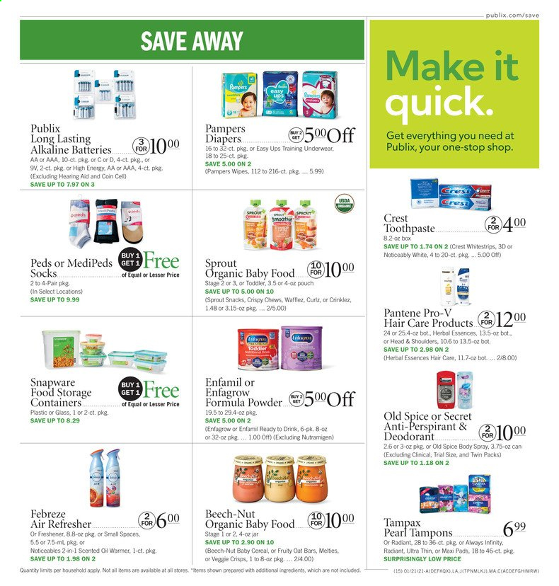 Publix ad - 01/21/2021 - 01/27/2021. Page 15