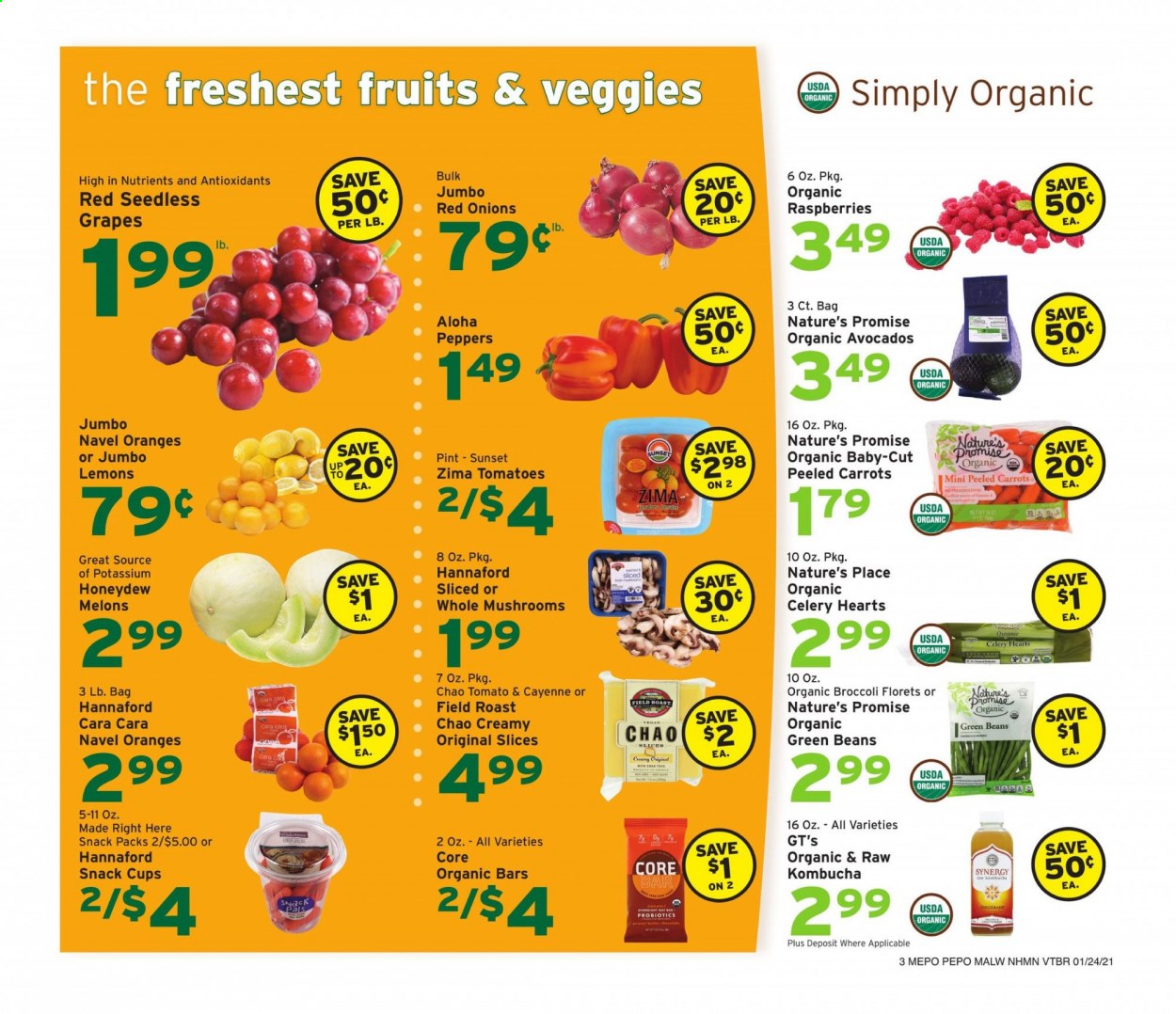 Hannaford ad - 01/24/2021 - 01/30/2021. Page 3