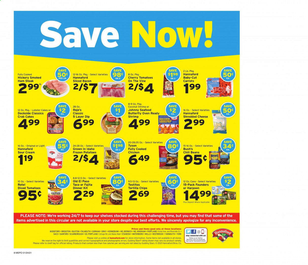 Hannaford ad - 01/24/2021 - 01/30/2021. Page 8