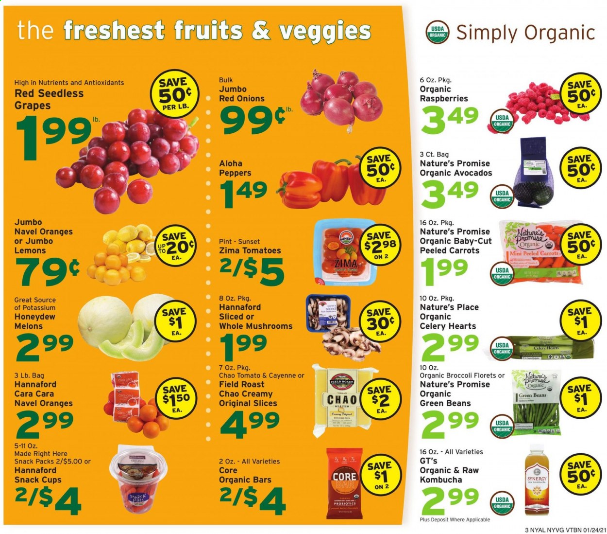 Hannaford ad - 01/24/2021 - 01/30/2021. Page 3
