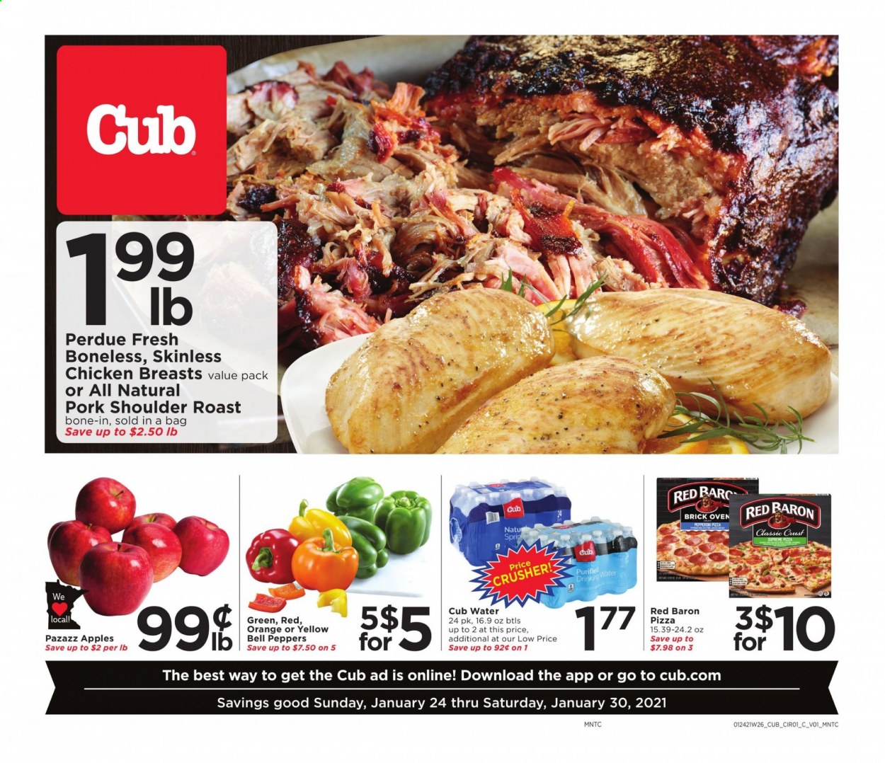 Cub Foods ad - 01/24/2021 - 01/30/2021. Page 1