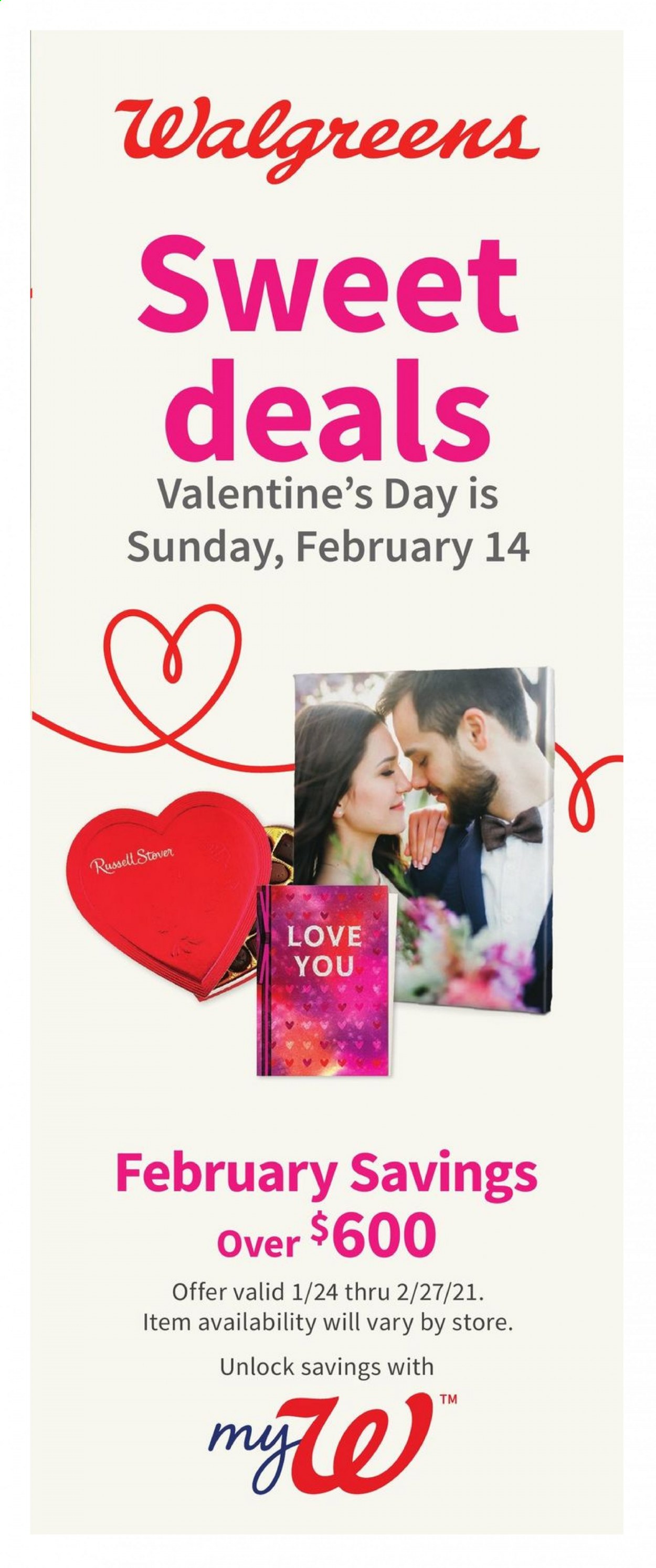 Walgreens ad - 01/24/2021 - 02/27/2021. Page 1