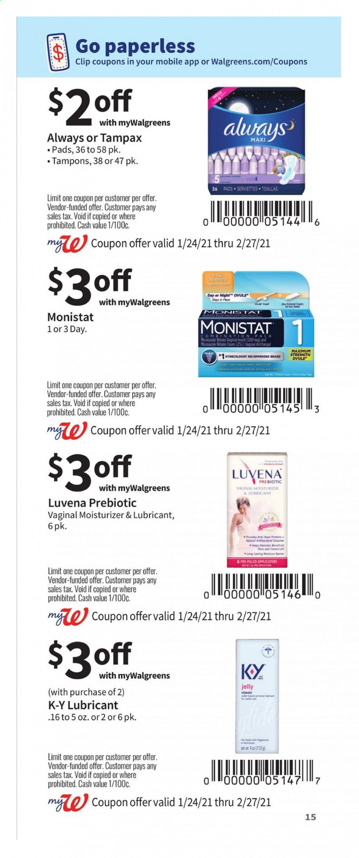 Walgreens ad - 01/24/2021 - 02/27/2021. Page 15