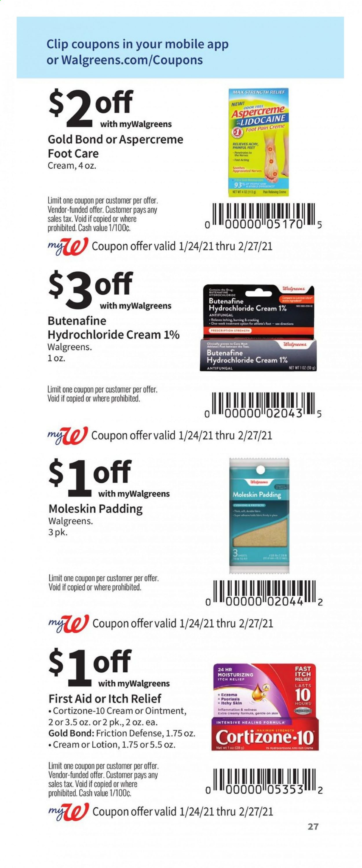 Walgreens ad - 01/24/2021 - 02/27/2021. Page 27