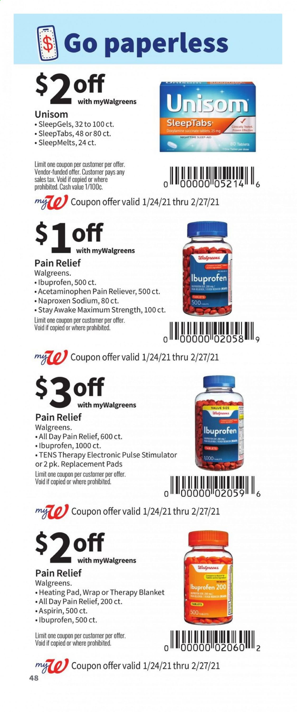 Walgreens ad - 01/24/2021 - 02/27/2021. Page 48