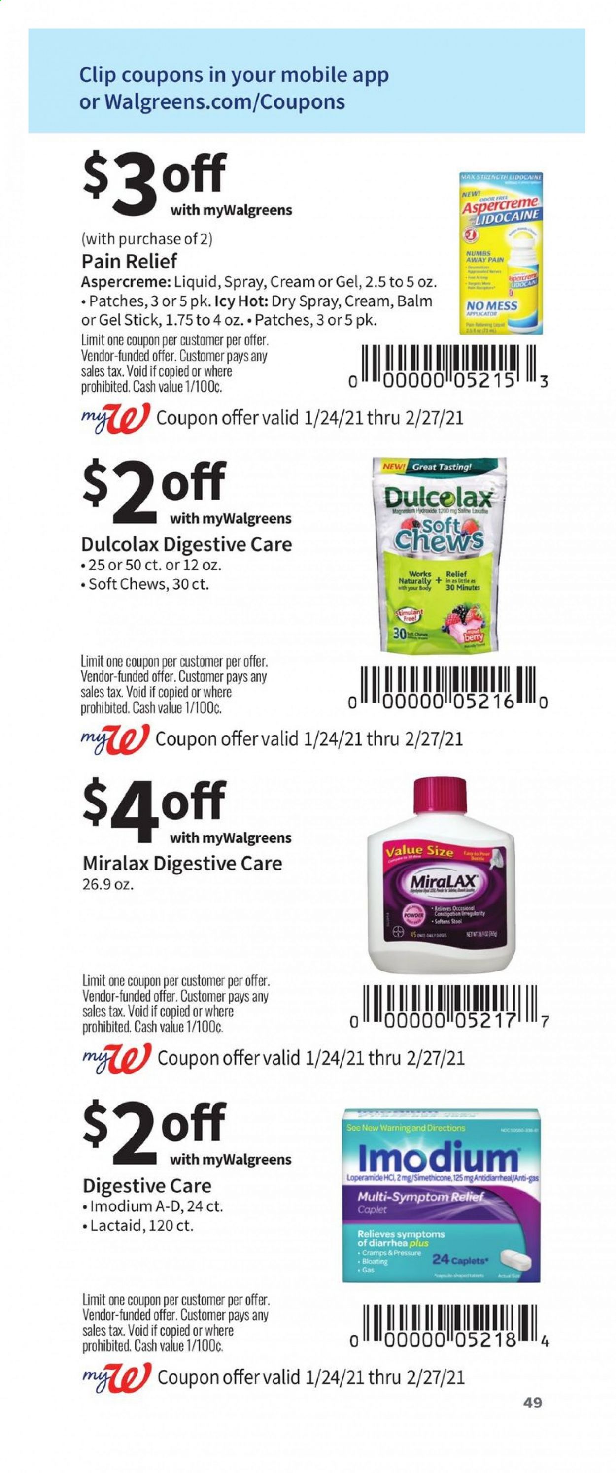 Walgreens ad - 01/24/2021 - 02/27/2021. Page 49