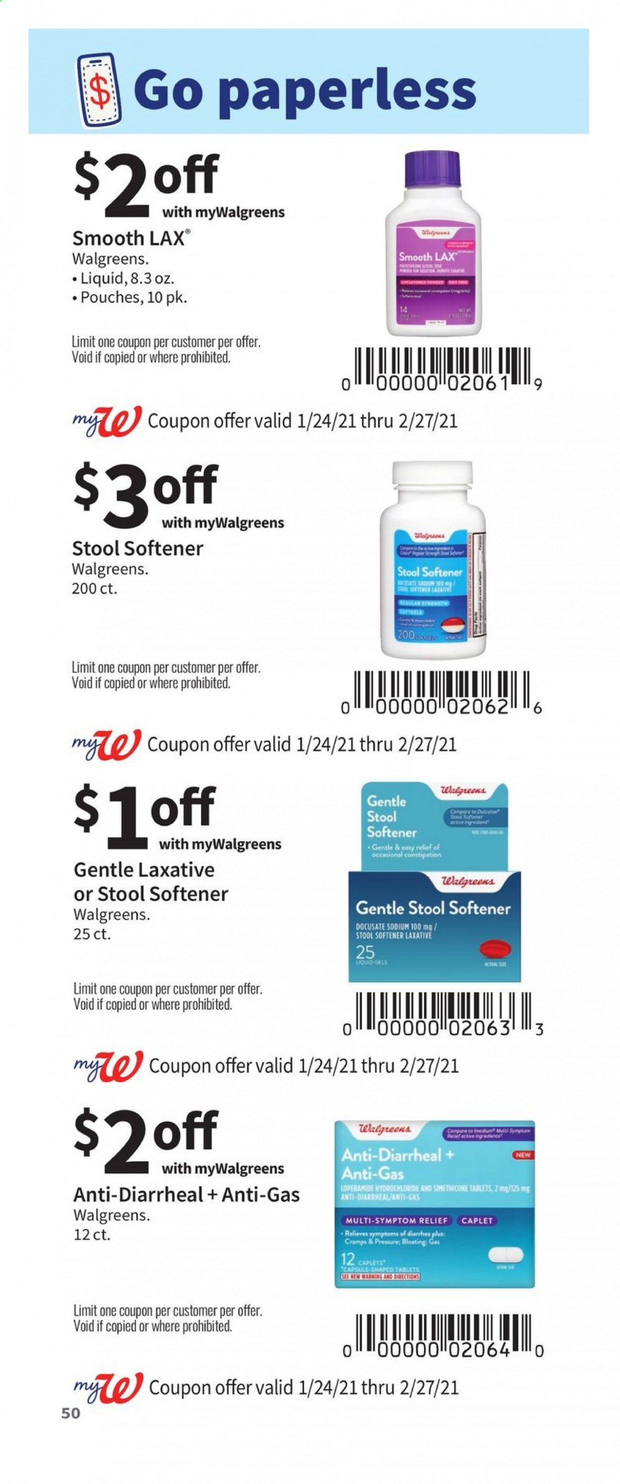 Walgreens ad - 01/24/2021 - 02/27/2021. Page 50
