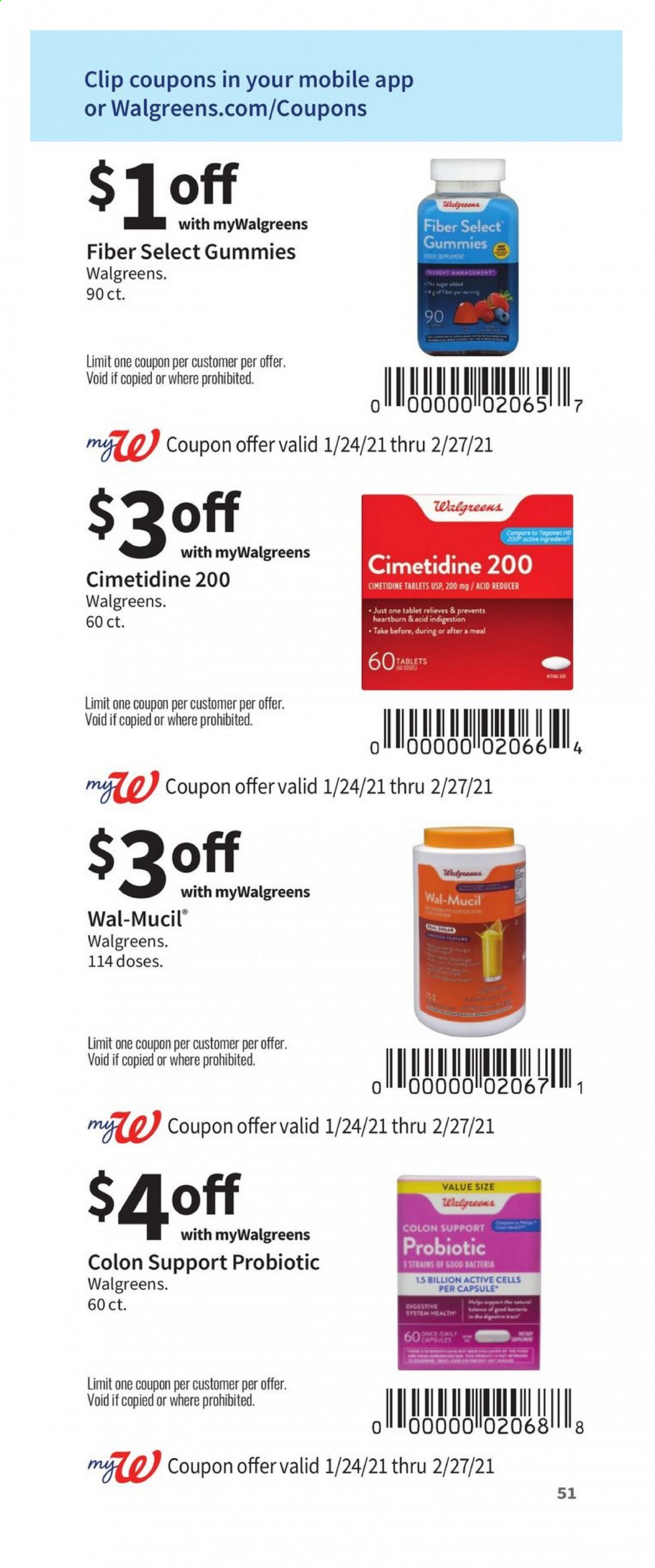 Walgreens ad - 01/24/2021 - 02/27/2021. Page 51