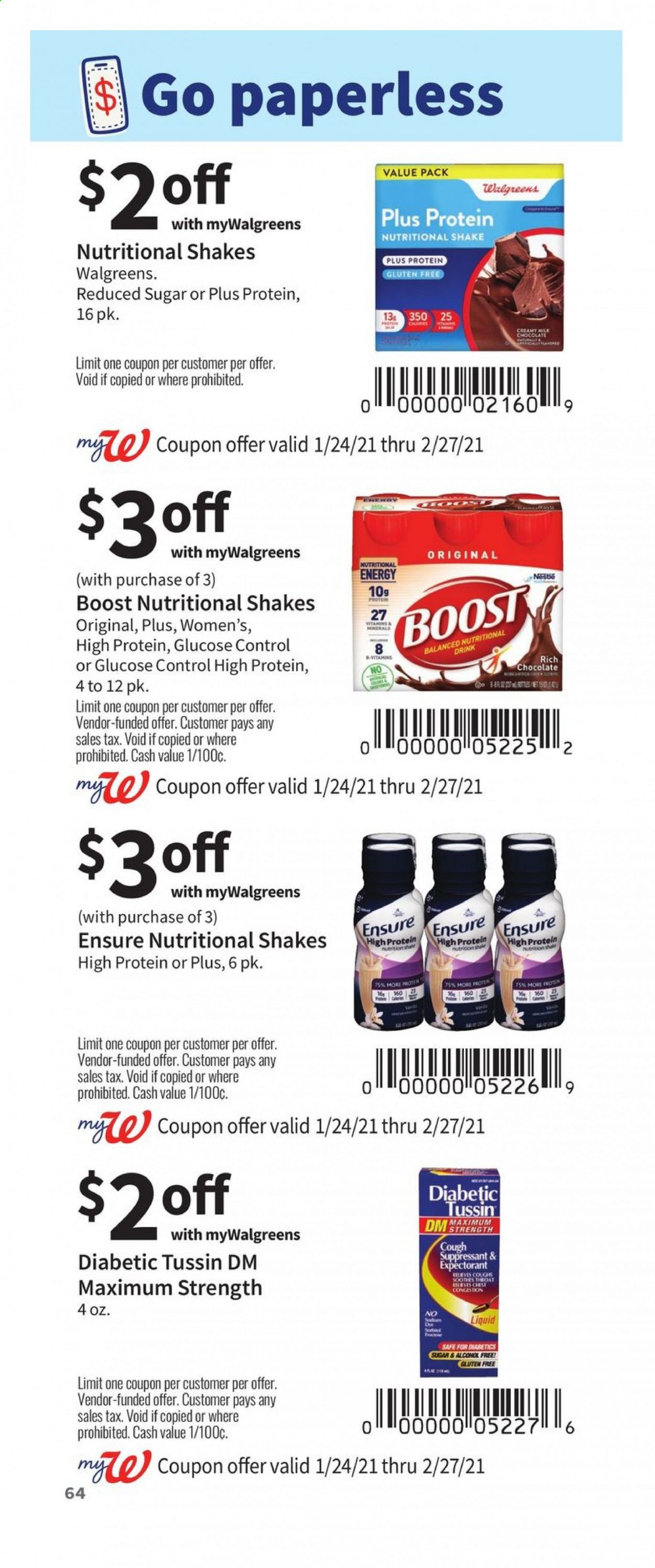 Walgreens ad - 01/24/2021 - 02/27/2021. Page 64