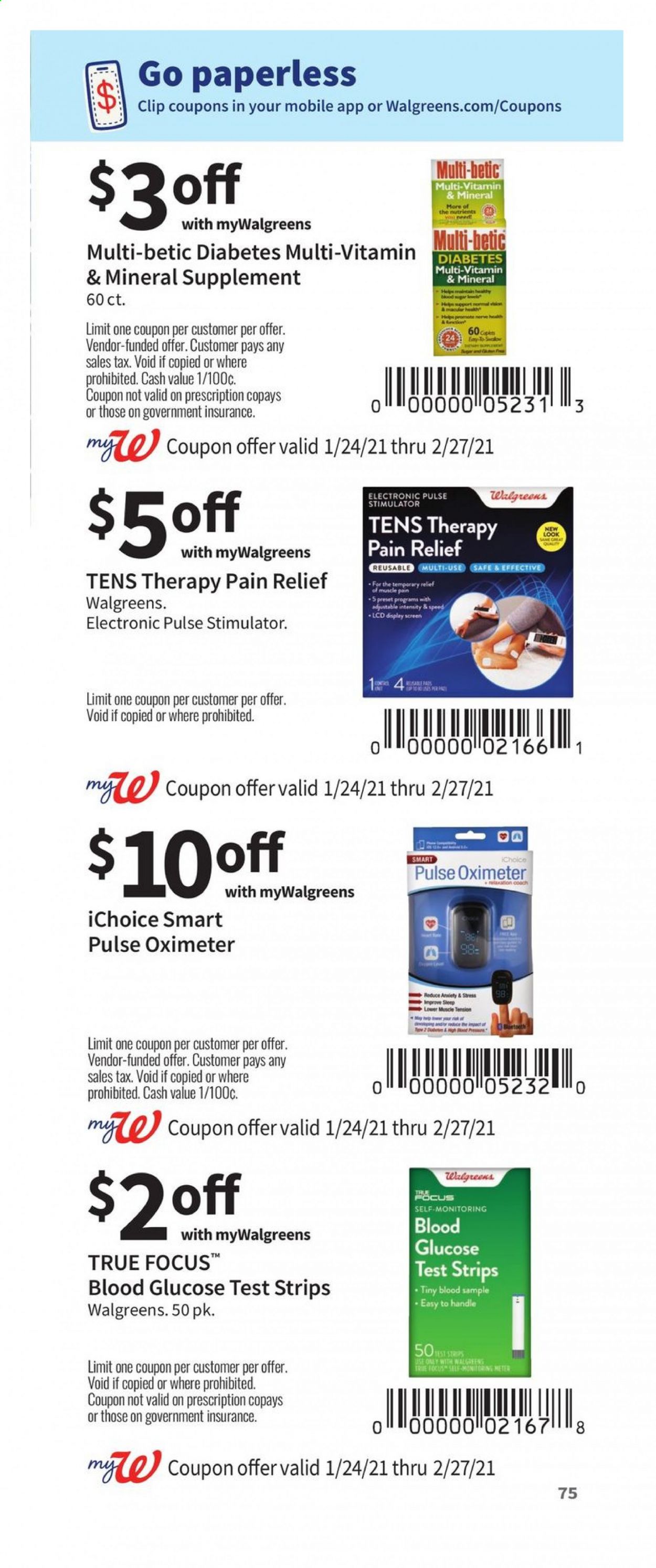 Walgreens ad - 01/24/2021 - 02/27/2021. Page 75