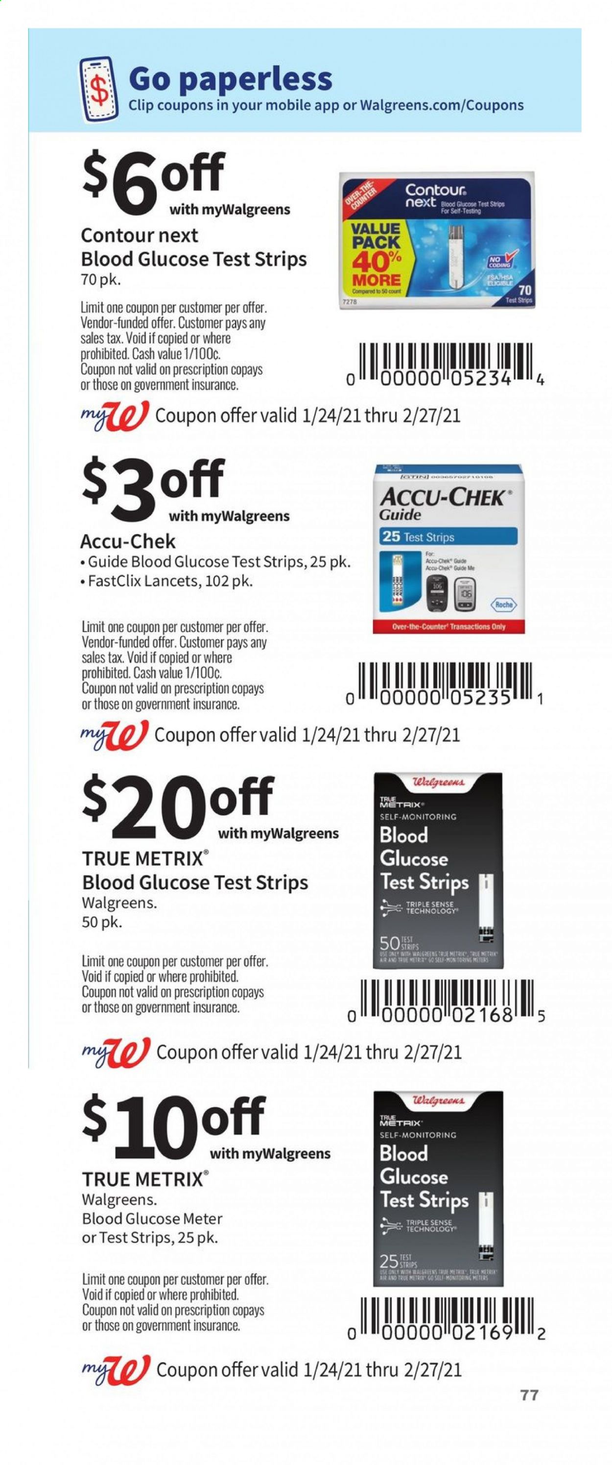 Walgreens ad - 01/24/2021 - 02/27/2021. Page 77