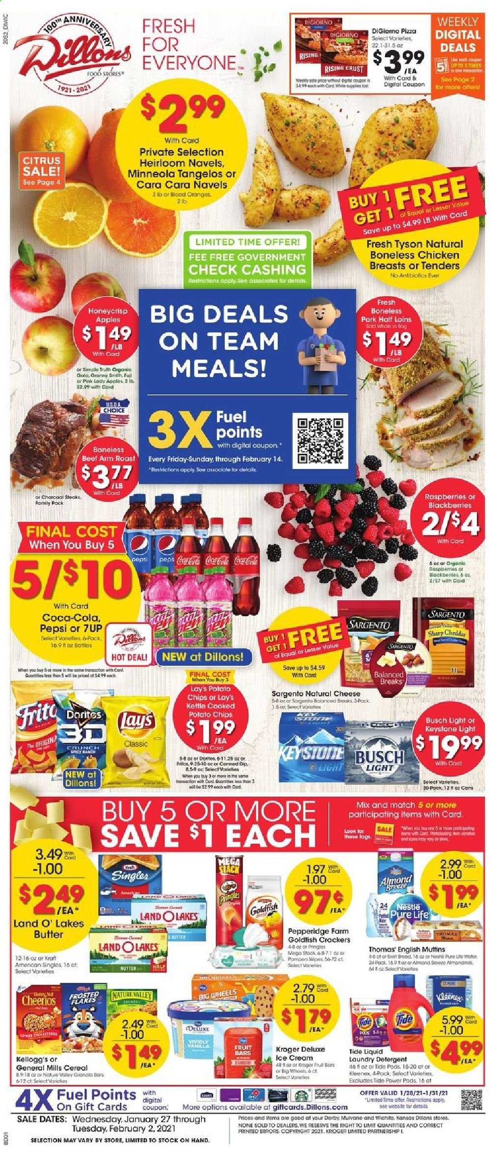 Dillons ad - 01/27/2021 - 02/02/2021. Page 1