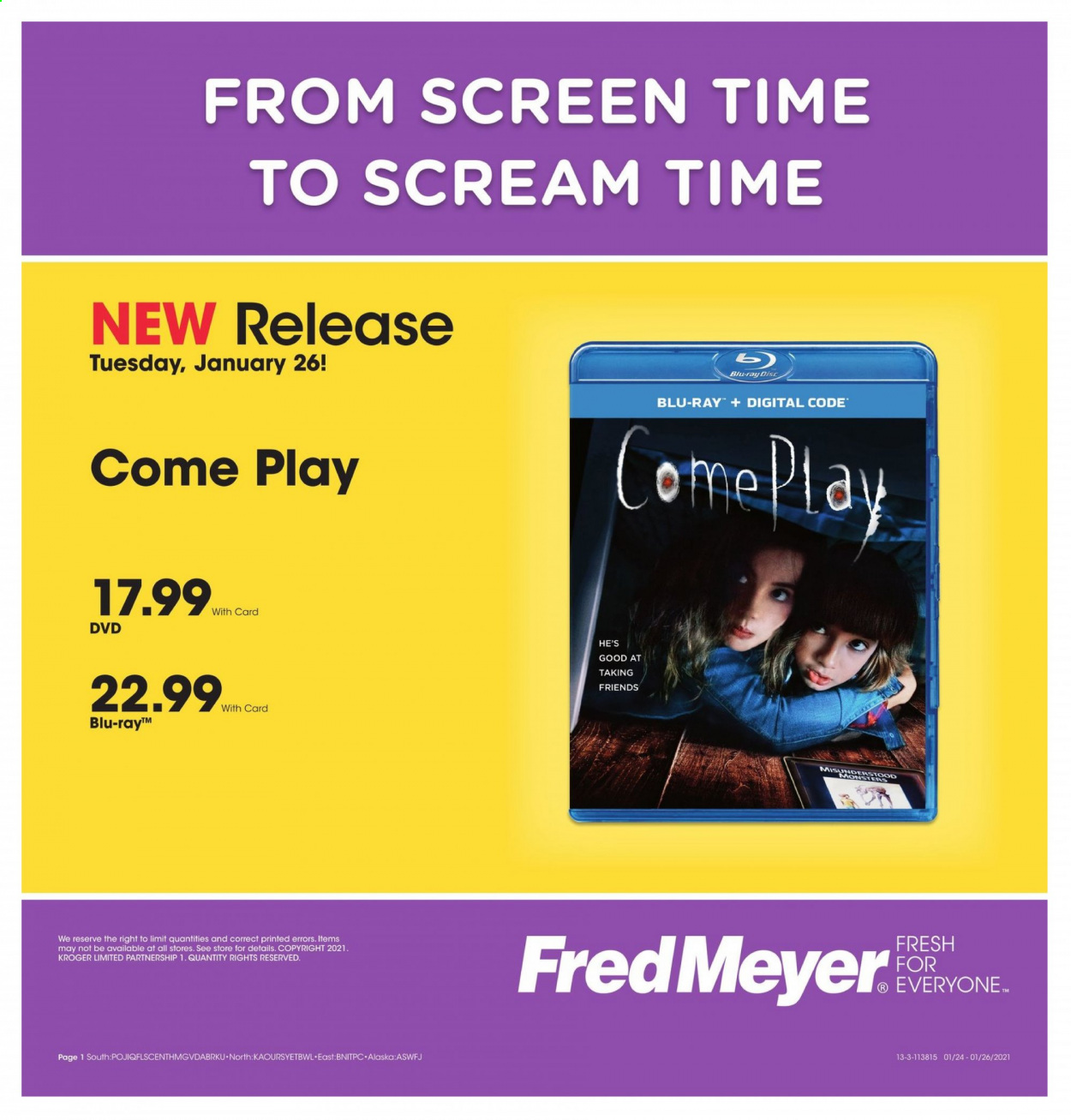 Fred Meyer ad - 01/26/2021 - 01/26/2021. Page 1