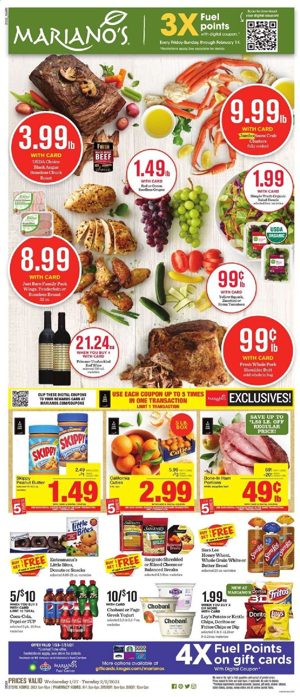 Mariano’s ad - 01/27/2021 - 02/02/2021. Page 1