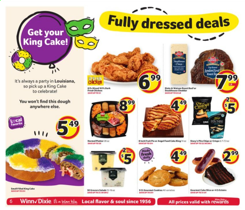 Winn Dixie ad - 01/27/2021 - 02/02/2021. Page 6