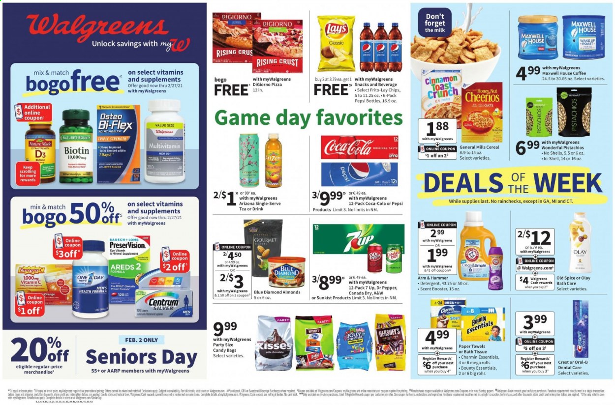 Walgreens ad - 01/31/2021 - 02/06/2021. Page 1