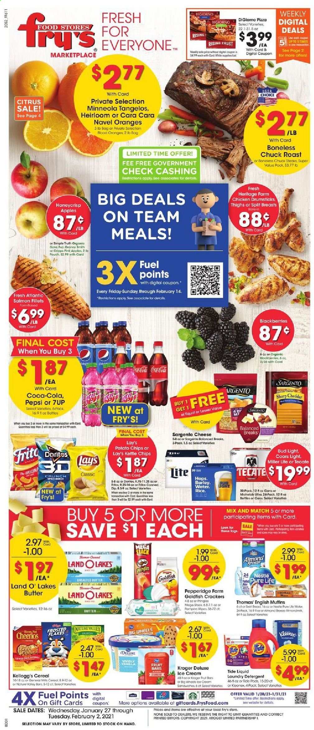 Fry’s ad - 01/27/2021 - 02/02/2021. Page 1