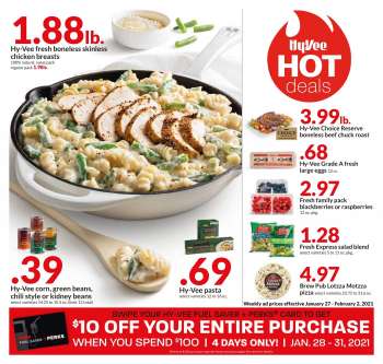Hy-Vee Flyer - 01.27.2021 - 02.02.2021.