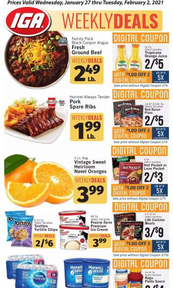IGA Flyer - 01.27.2021 - 02.02.2021.