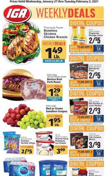 IGA Flyer - 01.27.2021 - 02.02.2021.