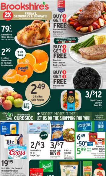 Brookshires Flyer - 01.27.2021 - 02.02.2021.