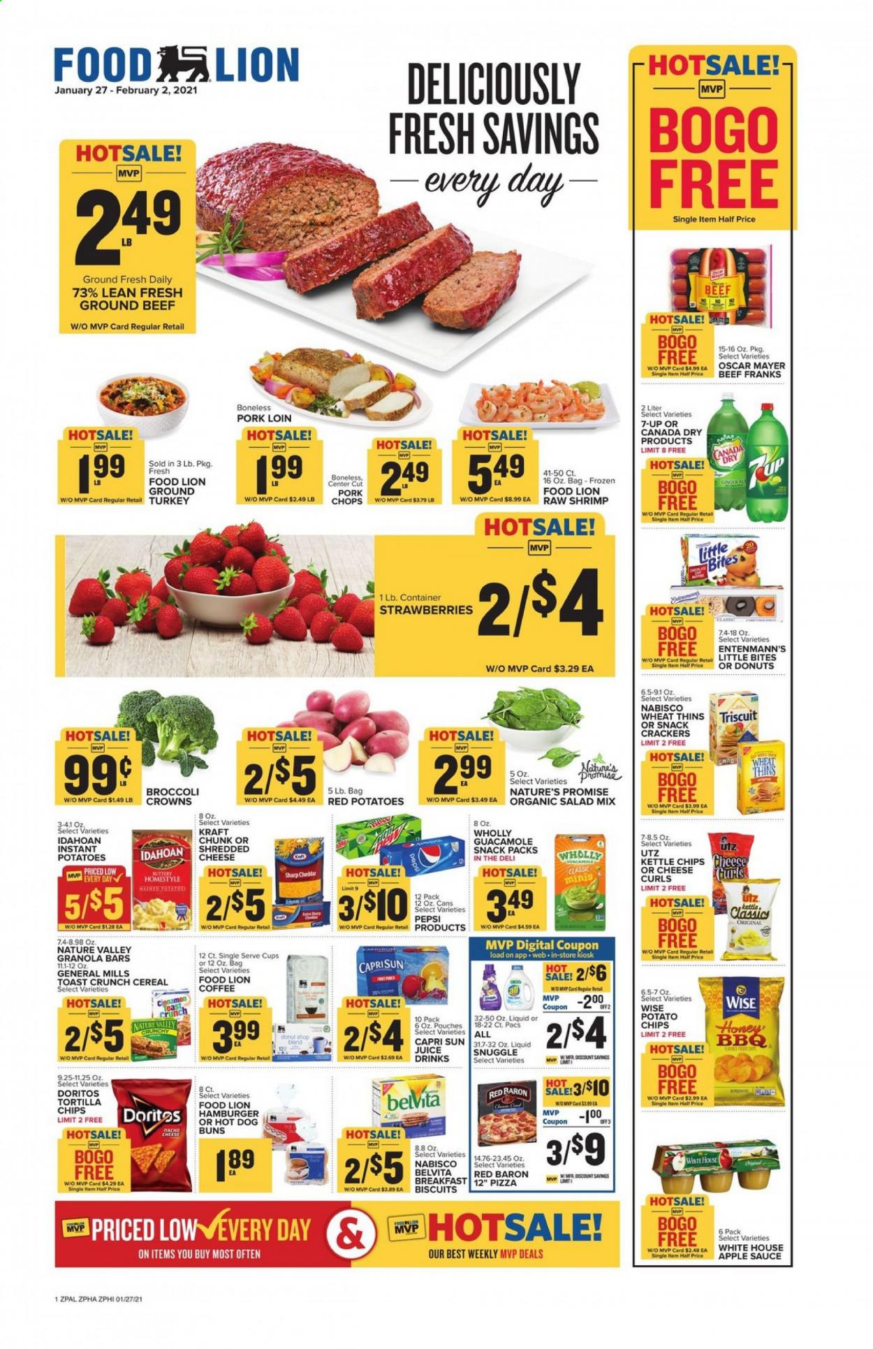 Food Lion ad - 01/27/2021 - 02/02/2021. Page 1