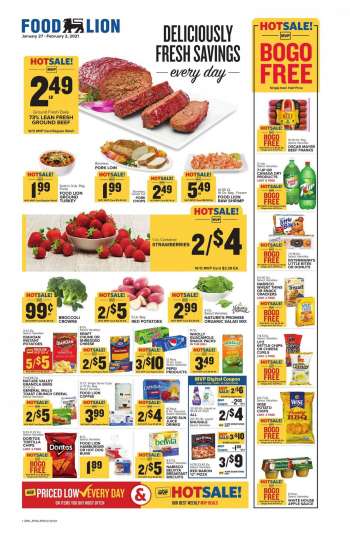 Food Lion Flyer - 01.27.2021 - 02.02.2021.
