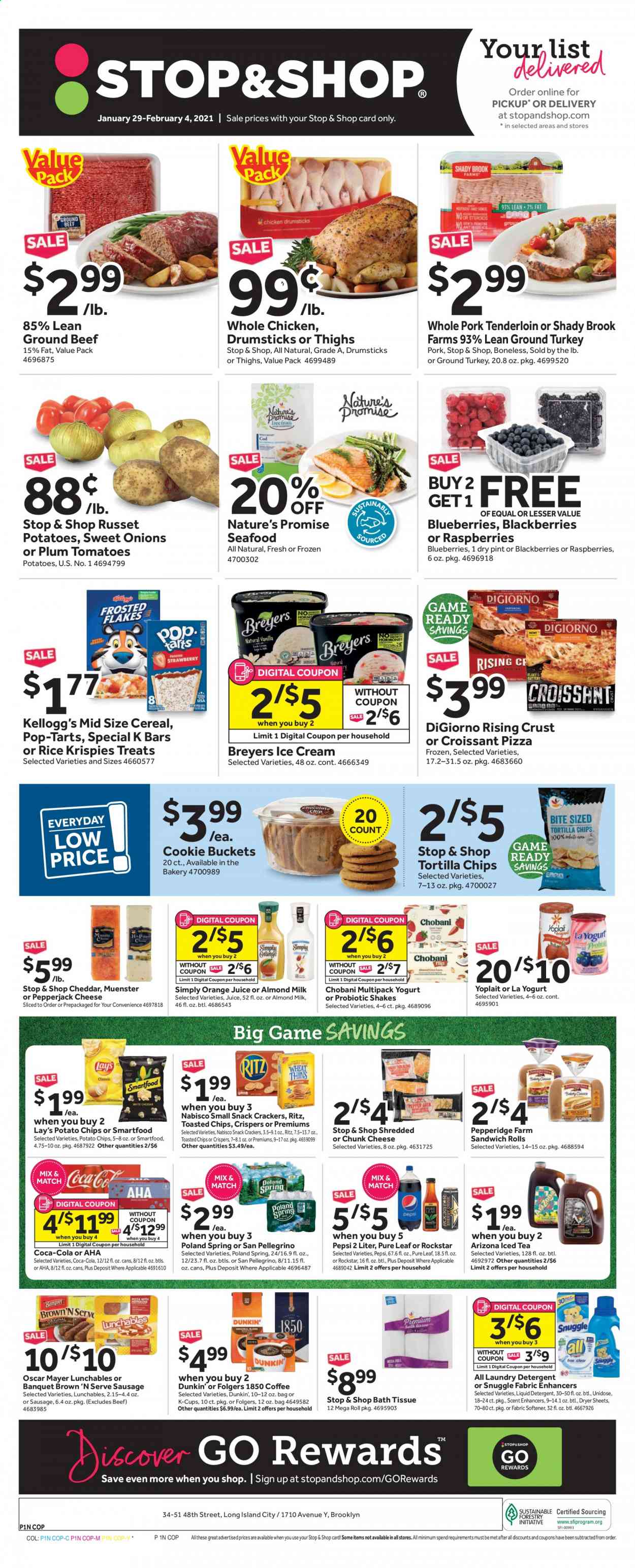 Stop & Shop ad - 01/29/2021 - 02/04/2021. Page 1