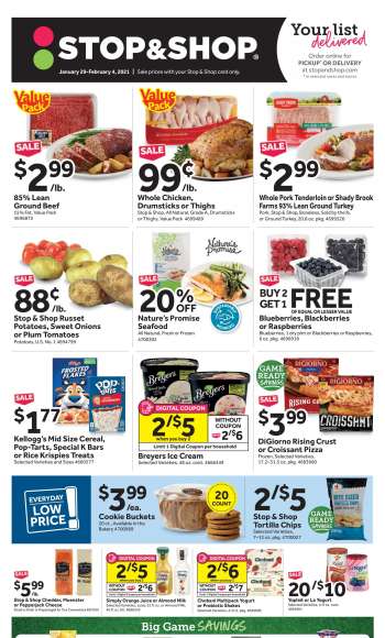 Stop & Shop Flyer - 01.29.2021 - 02.04.2021.