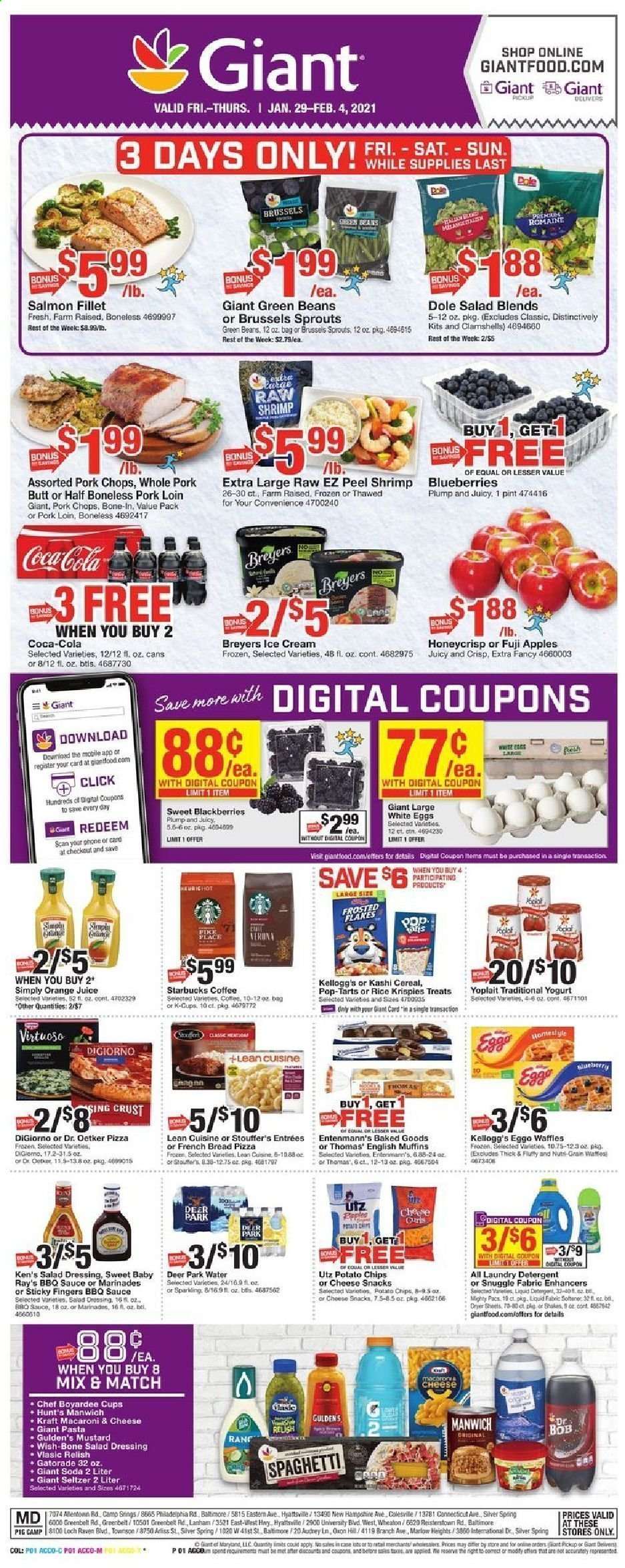 Giant Food ad - 01/29/2021 - 02/04/2021. Page 1