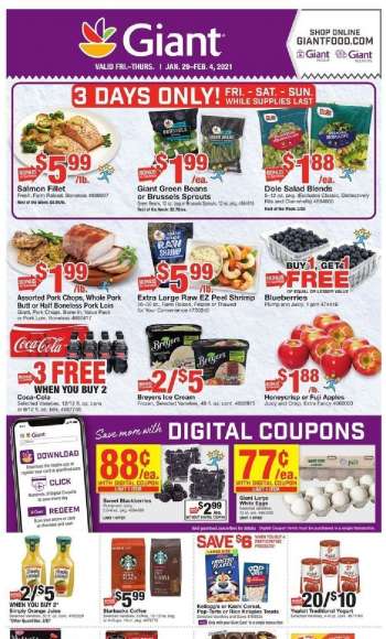 Giant Food Flyer - 01.29.2021 - 02.04.2021.